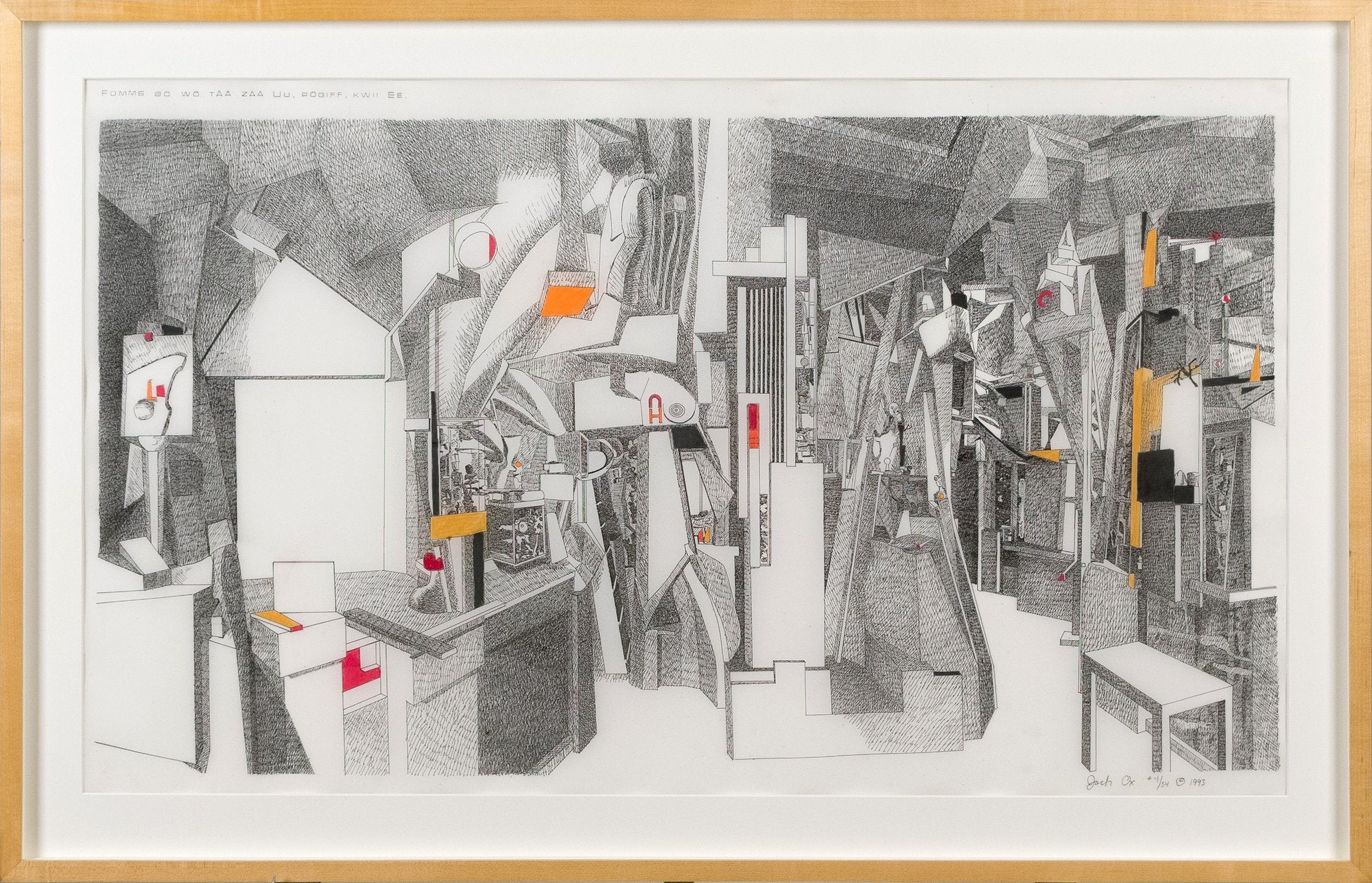 Hand Colored Etching  - Jack Ox