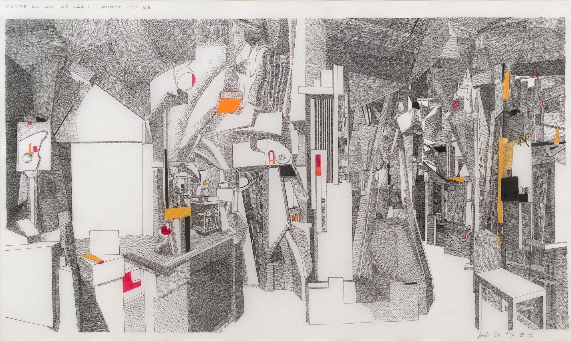 Hand Colored Etching  - Jack Ox