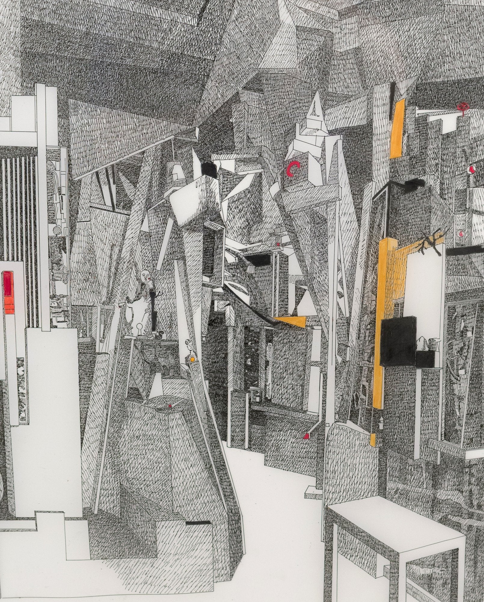 Hand Colored Etching  - Jack Ox