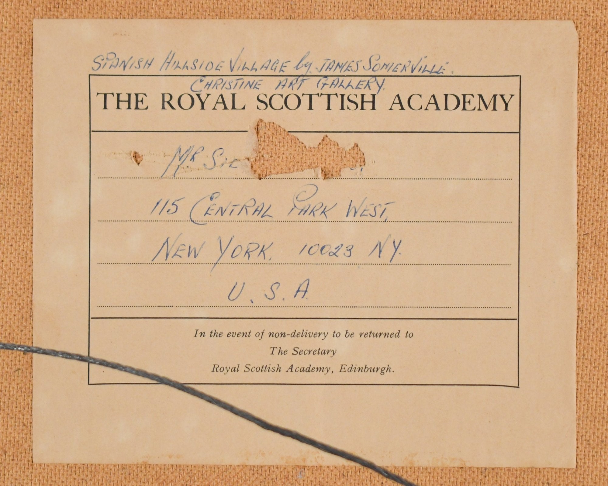 "Spanish Hillside Village" - James Somerville