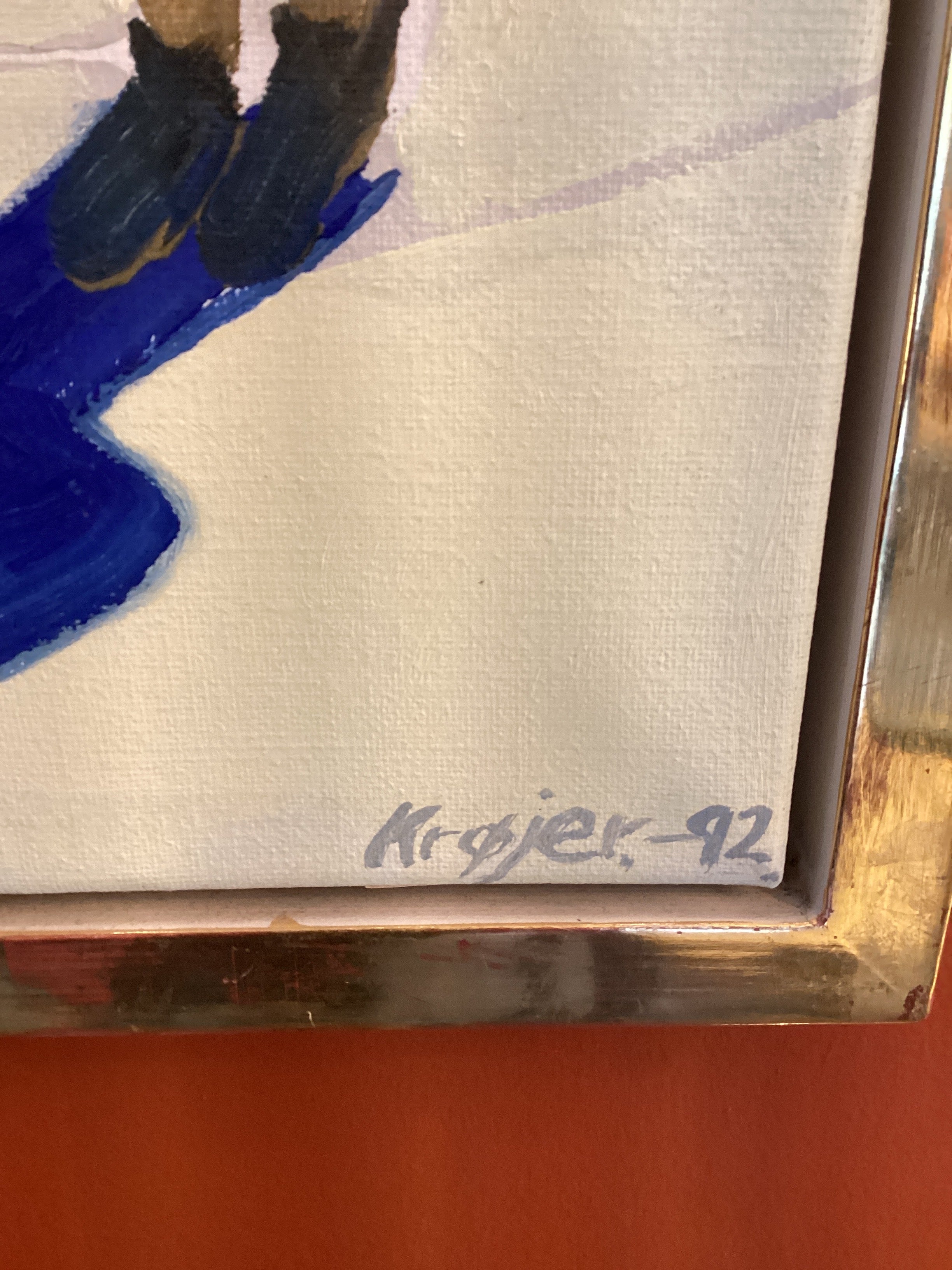 Street Market Scene 1992 ~ Tom Krøjer - 013.35.325