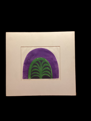 "Hermitage," Sabra Field, wood cut print - 31B4.35.777