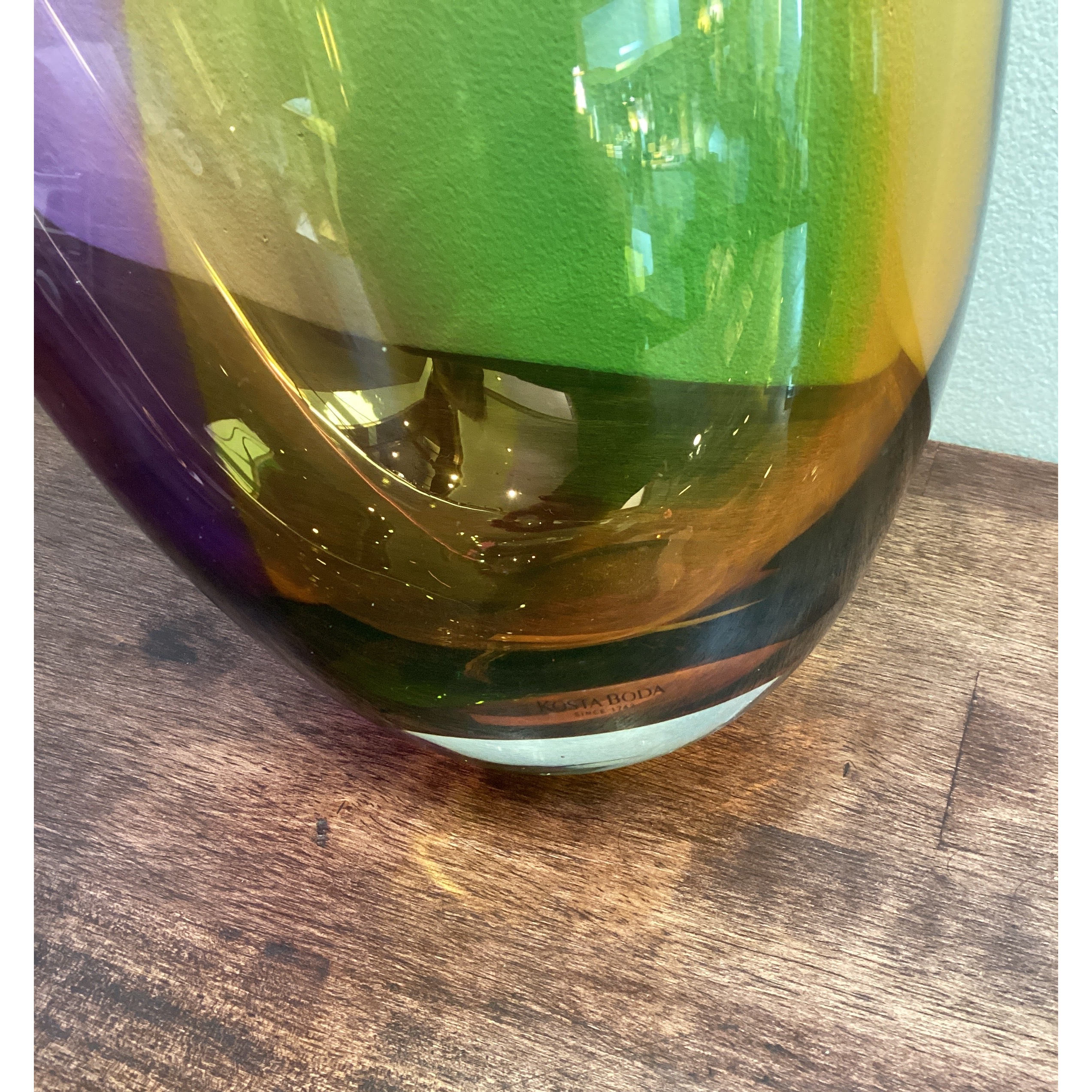 Fidji Vase by Kosta Boda