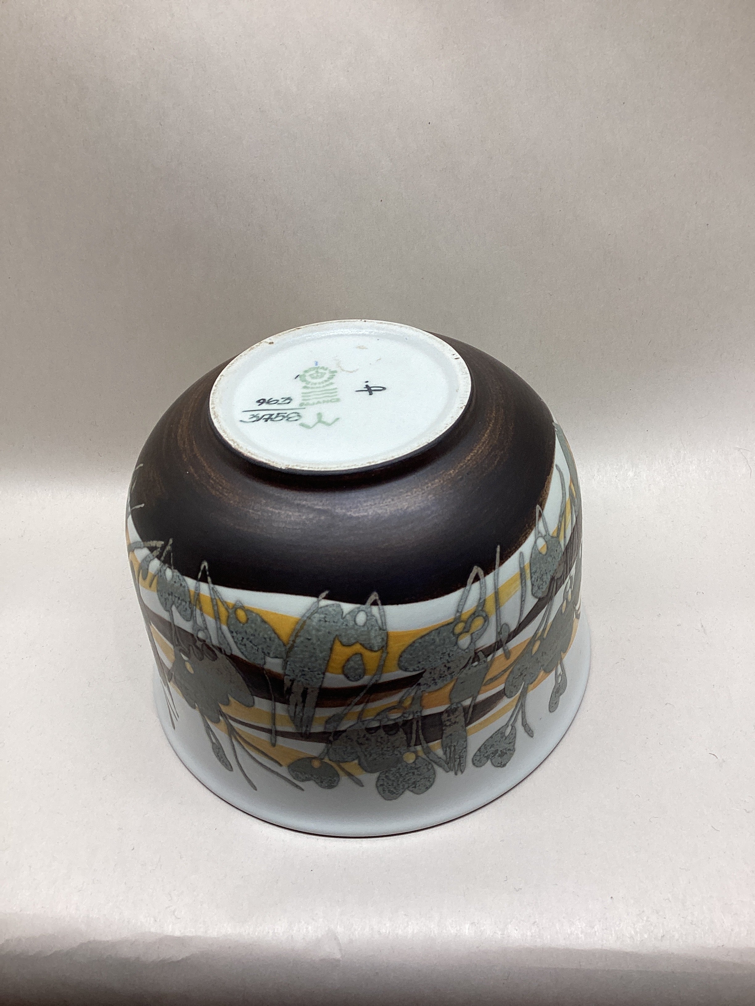 Royal Copenhagen Bowl Ivan Weiss Faience 963/3758”