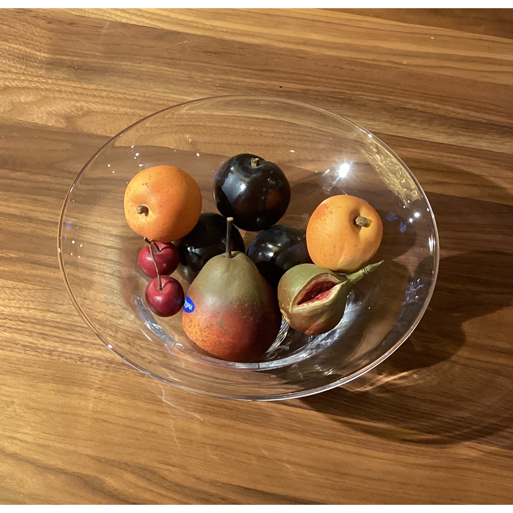Simon Pearce bowl with Penkridge ceramic fruit - 40K10.35.000