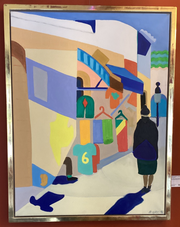 Street Market Scene 1992 ~ Tom Krøjer - 013.35.325