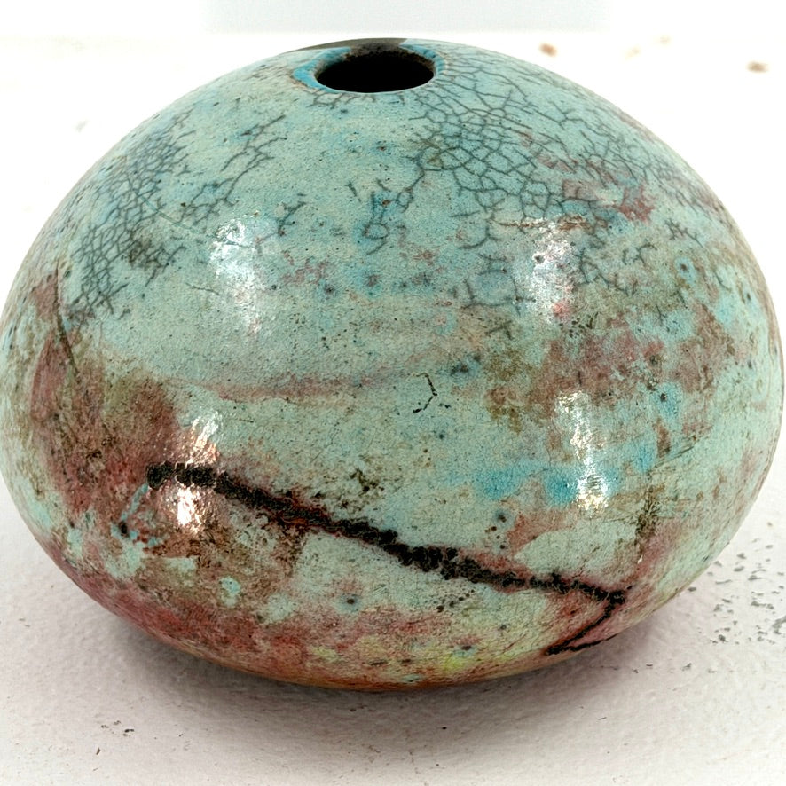 Small Blue Pot - various shapes available