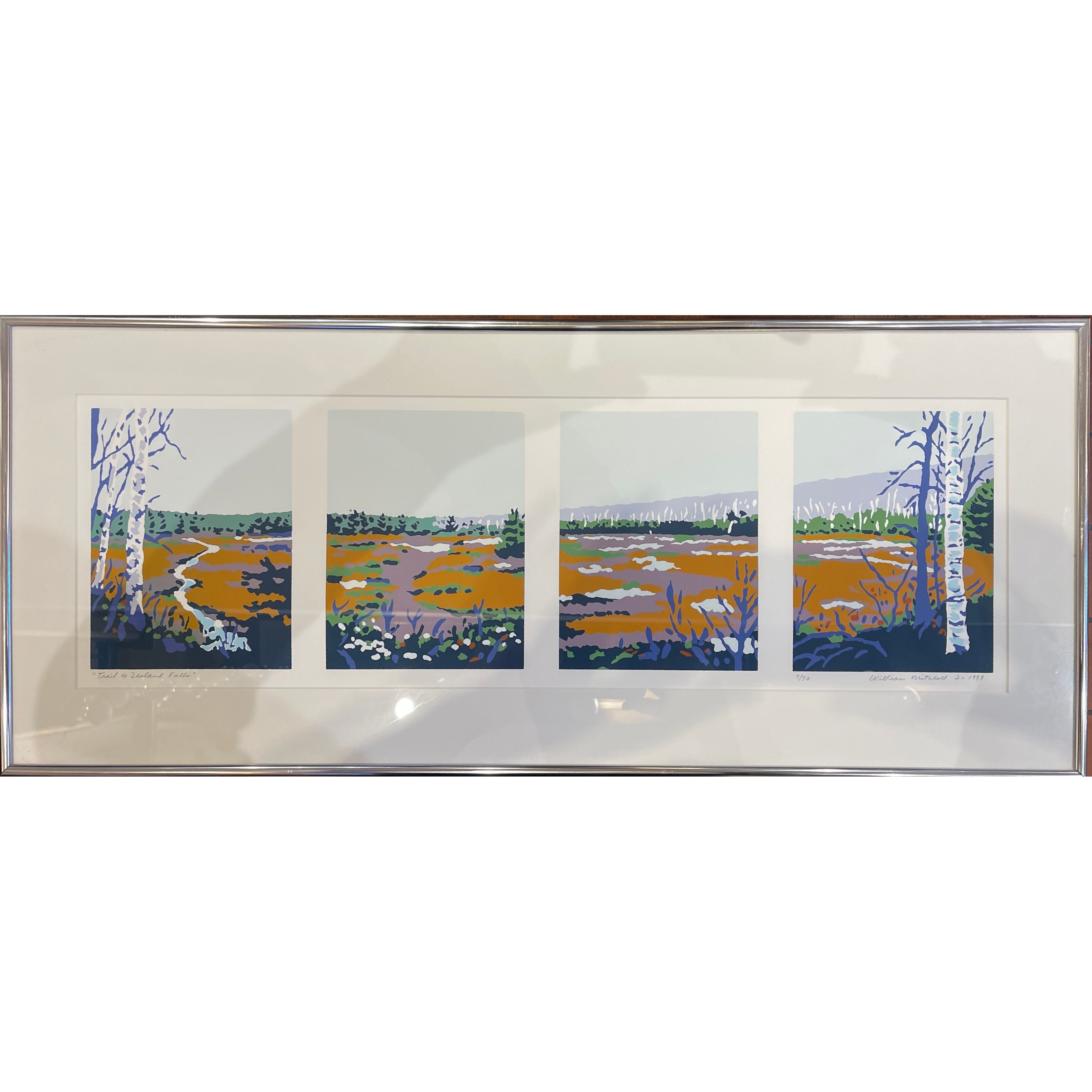 "Trail to Zealand Falls" - William Mitchell