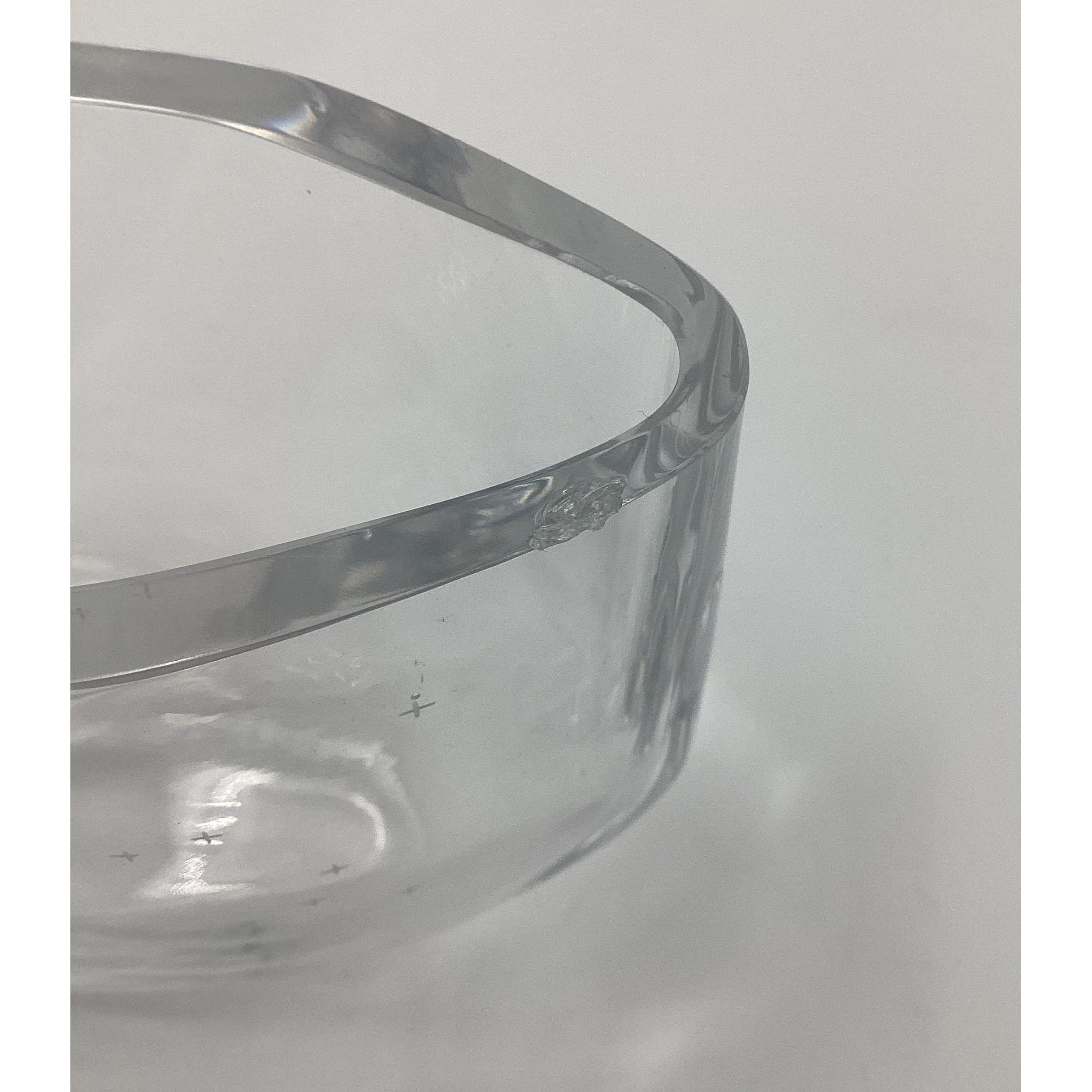 Orrefors Sweden Engraved Crystal Vase - 013.35.292