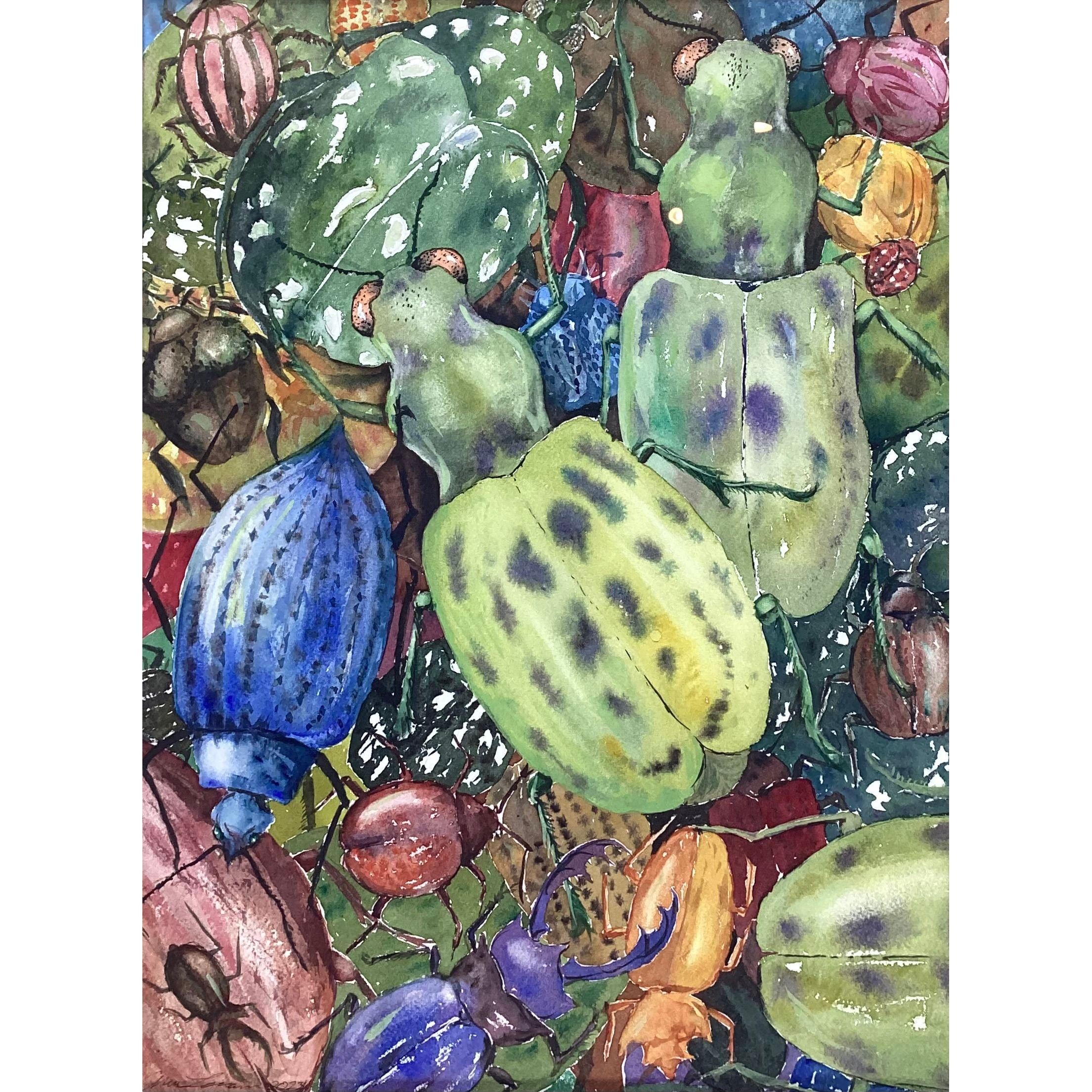 "Colorful Bugs" - Anne Leskovar