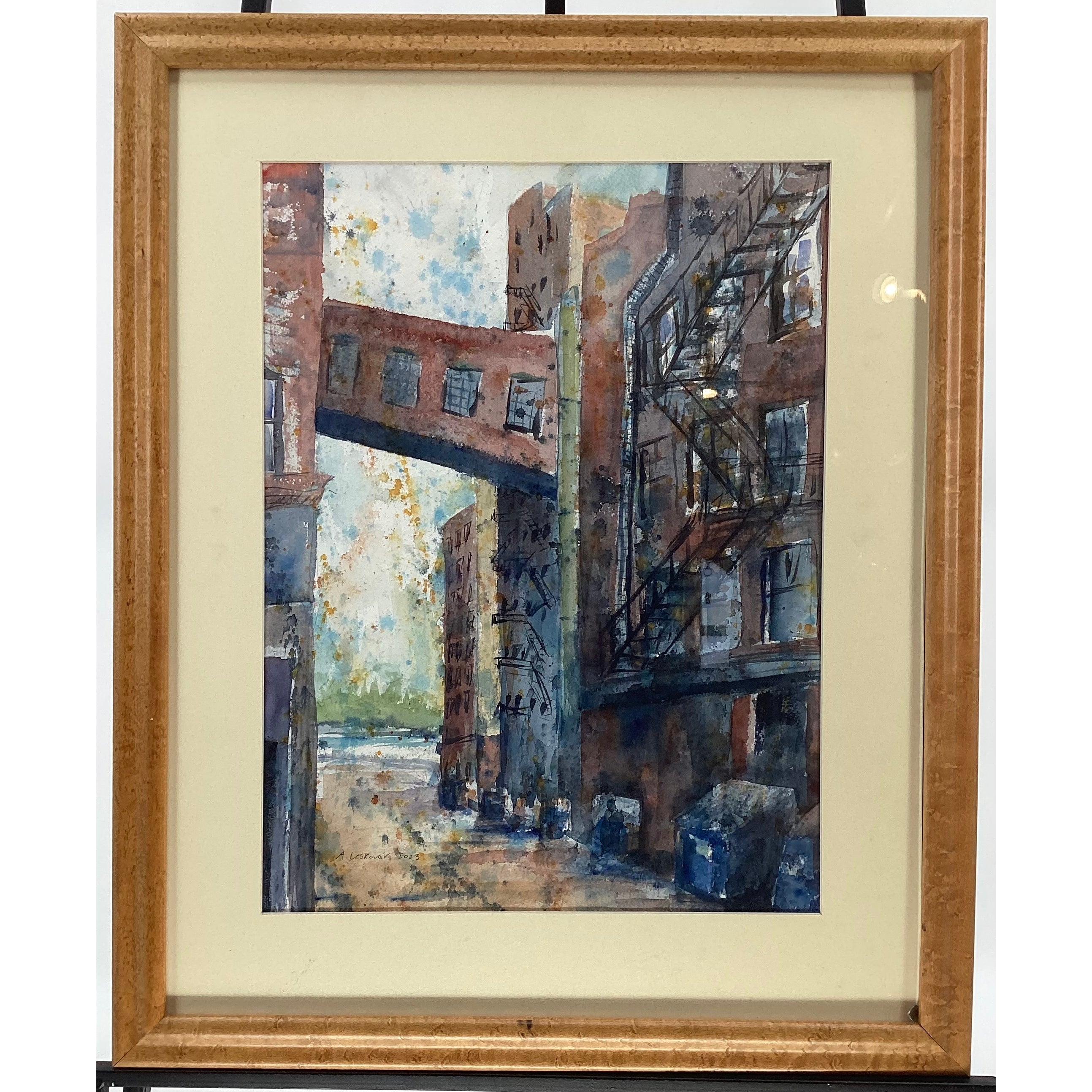 "Street in Boston" - Anne Leskovar