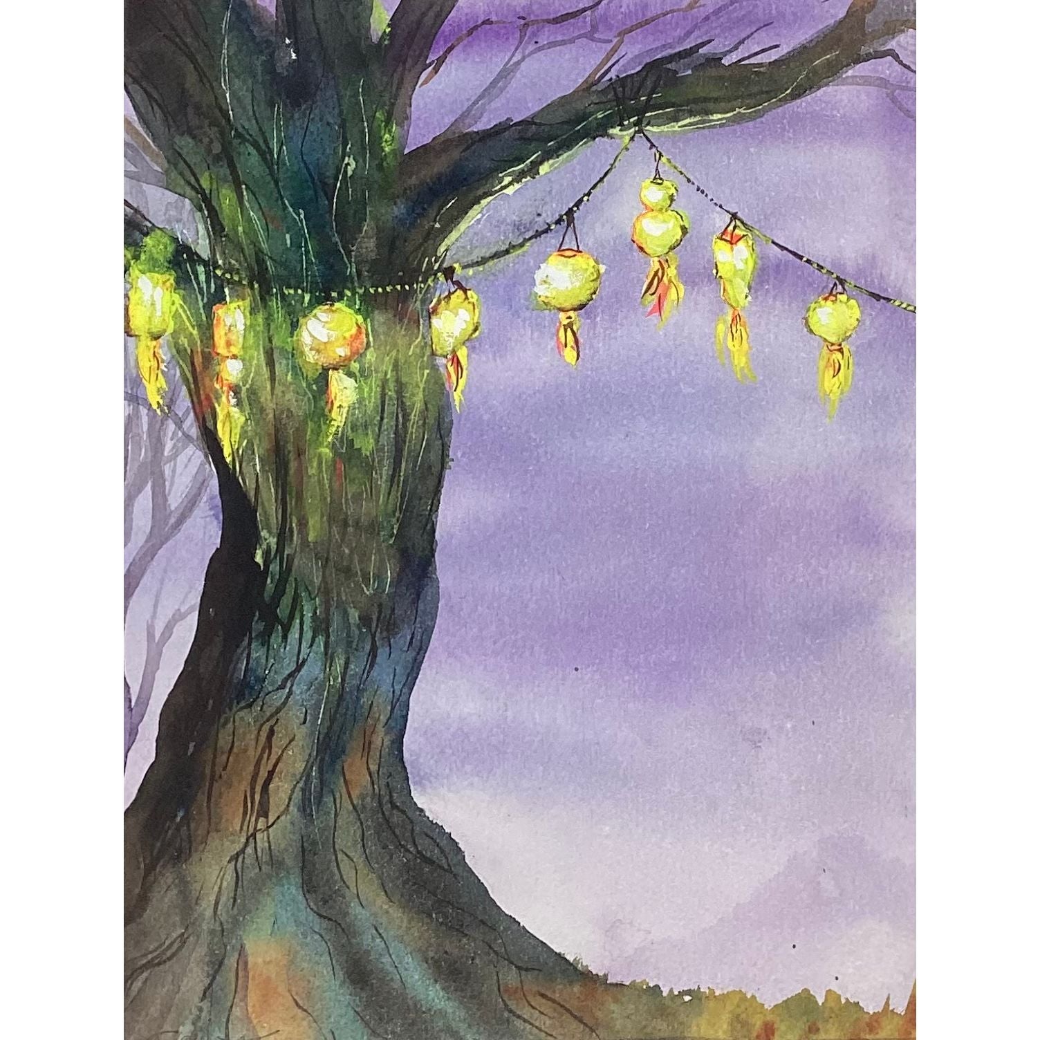 "Hanging Lights" - Anne Leskovar