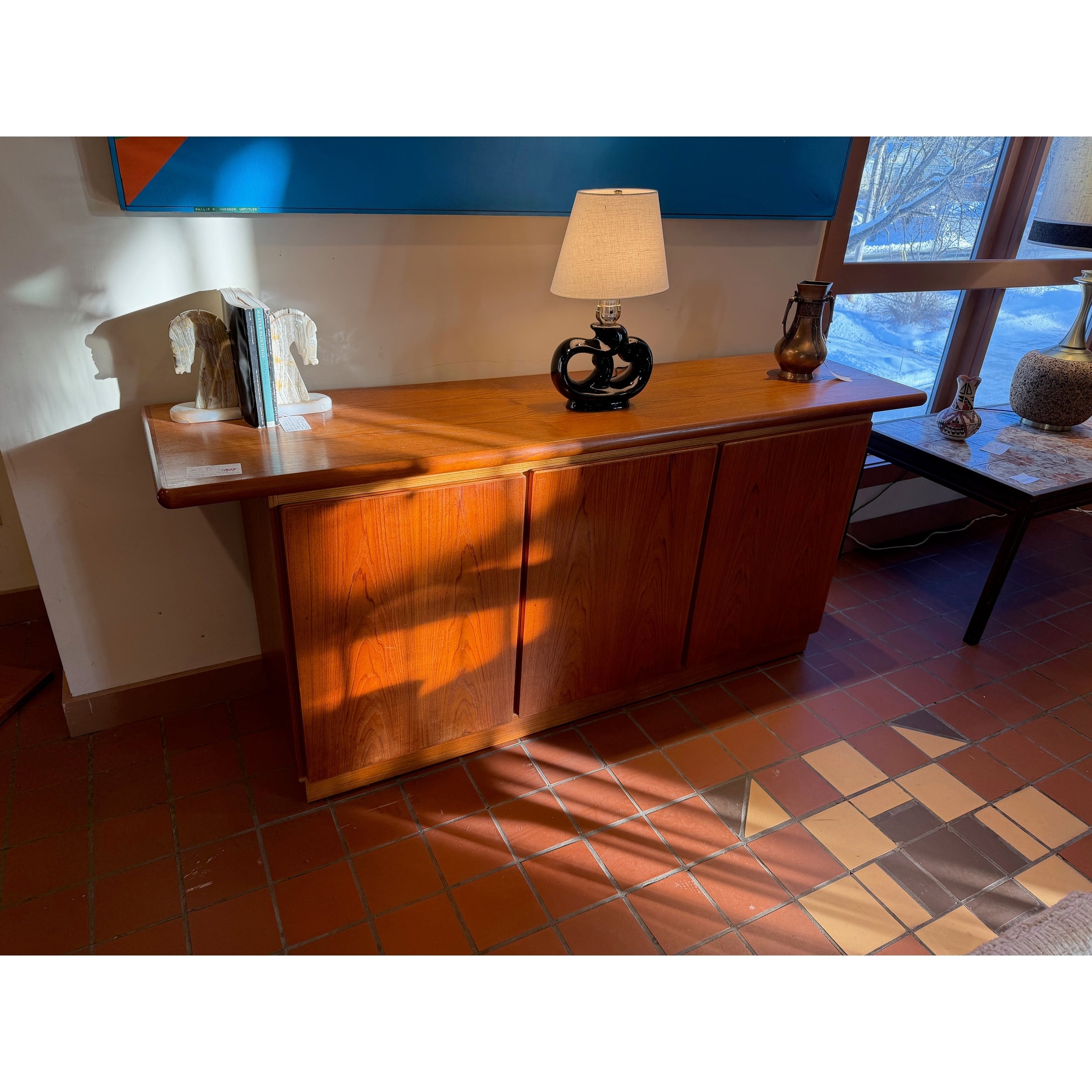 Danish Teak Credenza by Skovby