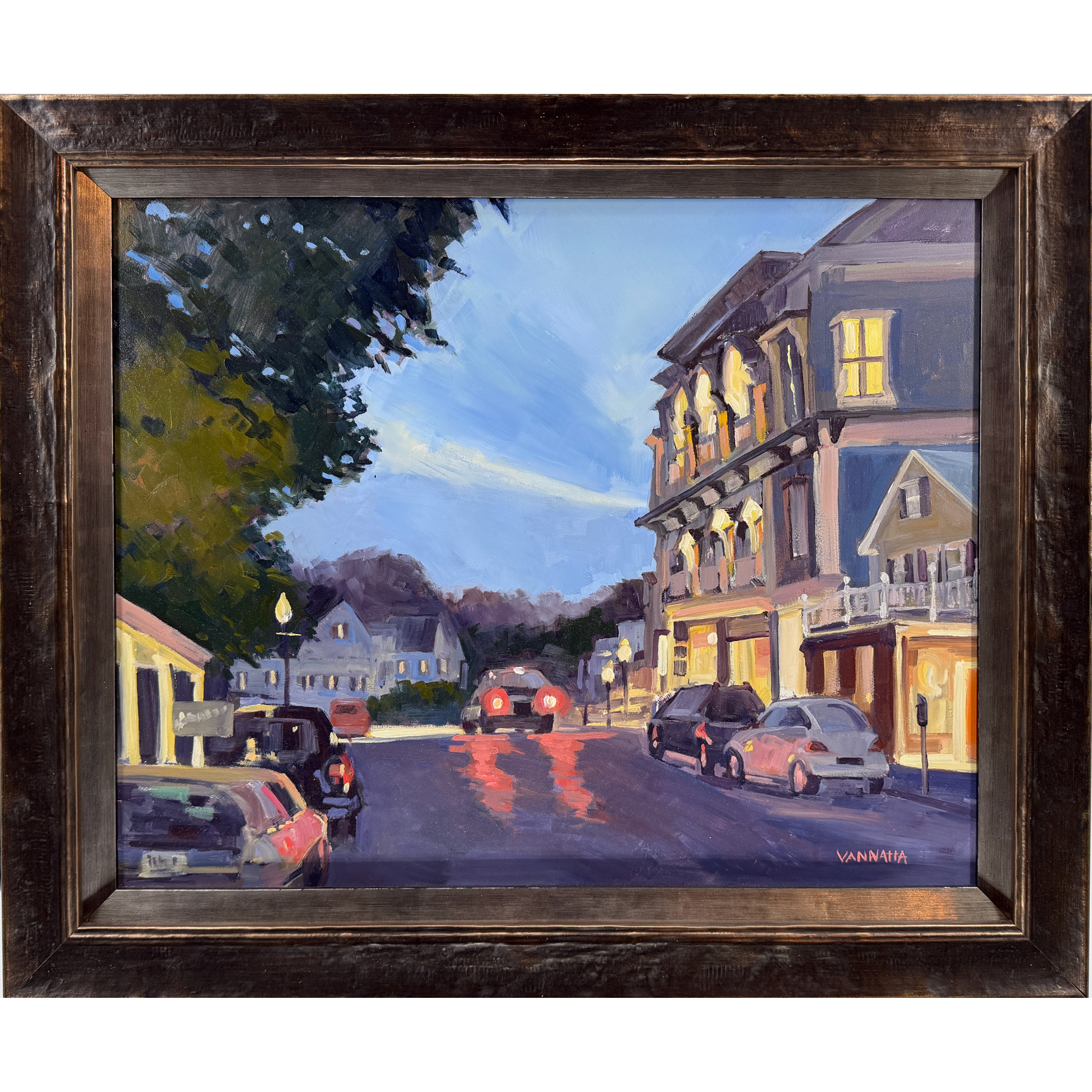 "Summer Evening in Rockport MA" - Lynn VanNatta