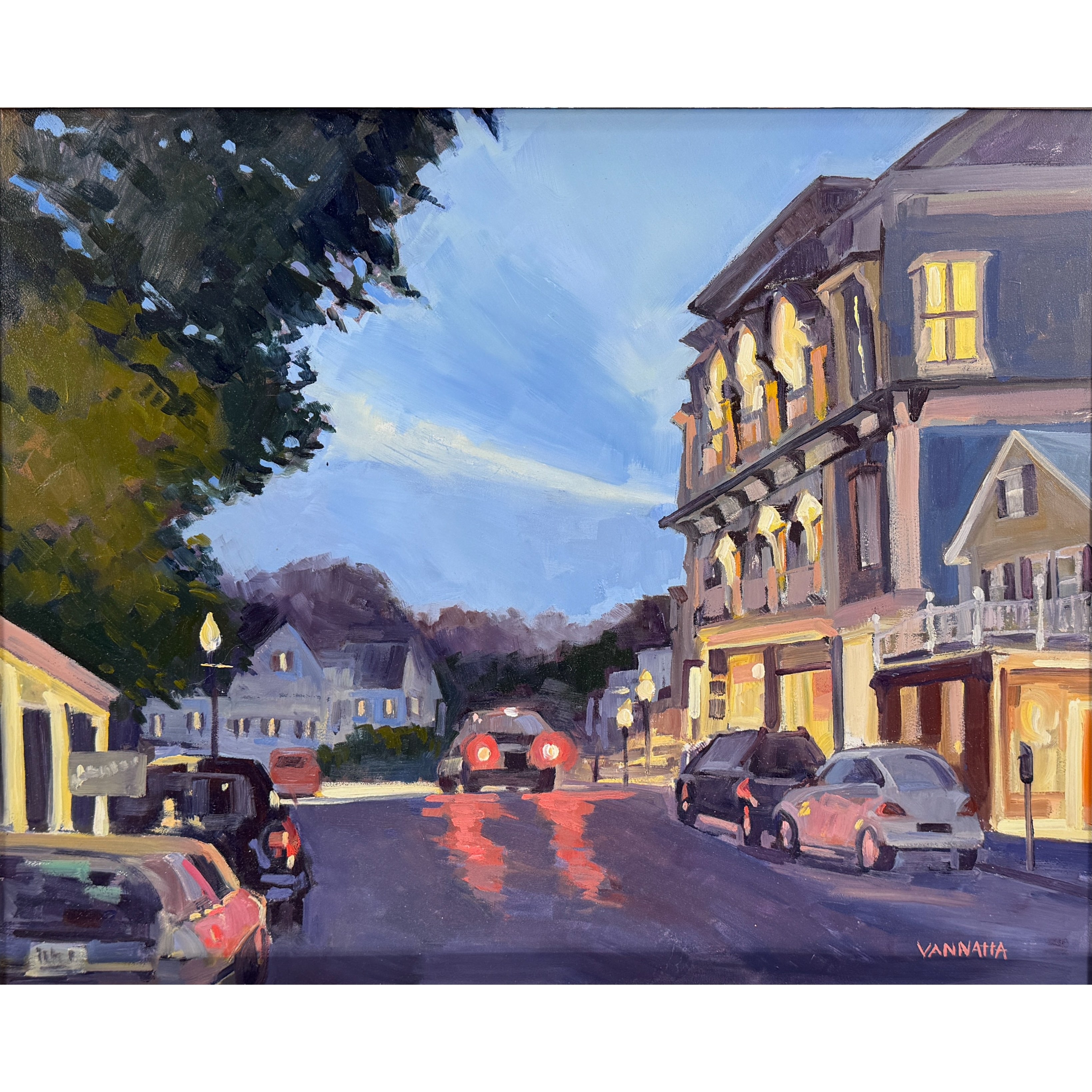 "Summer Evening in Rockport MA" - Lynn VanNatta