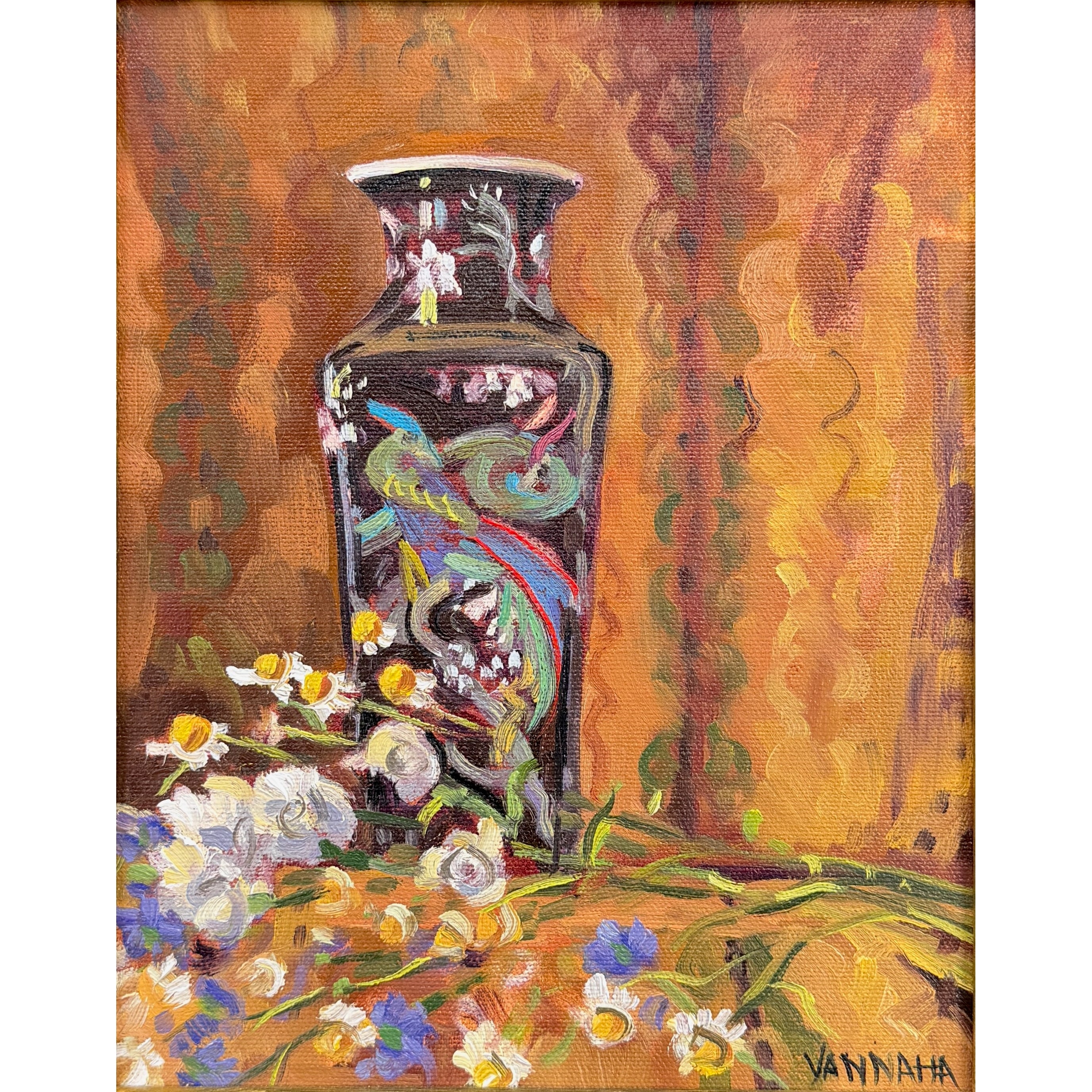 "Urn With Daisies" - Lynn VanNatta
