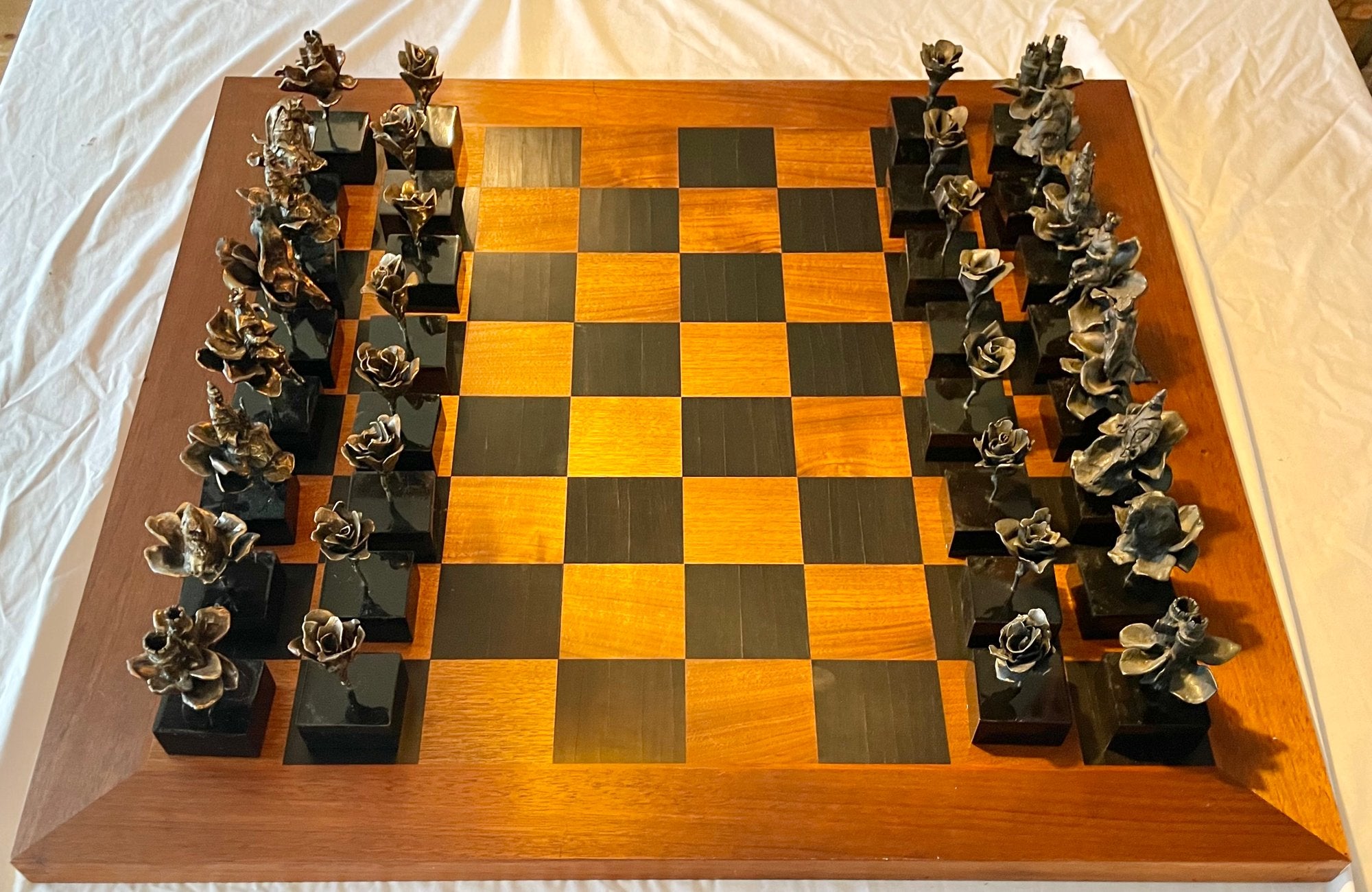 "The Roses" Chess Set - Judith Brown