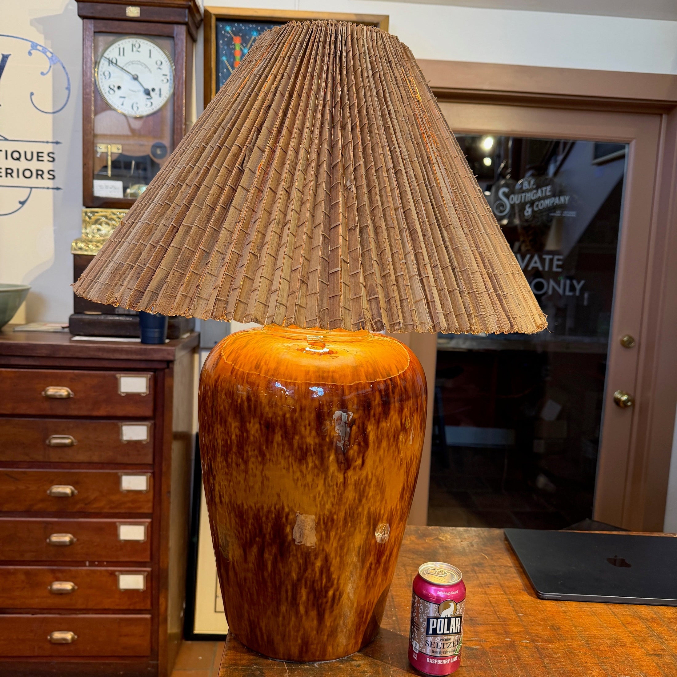 Large MCM Ceramic lamp