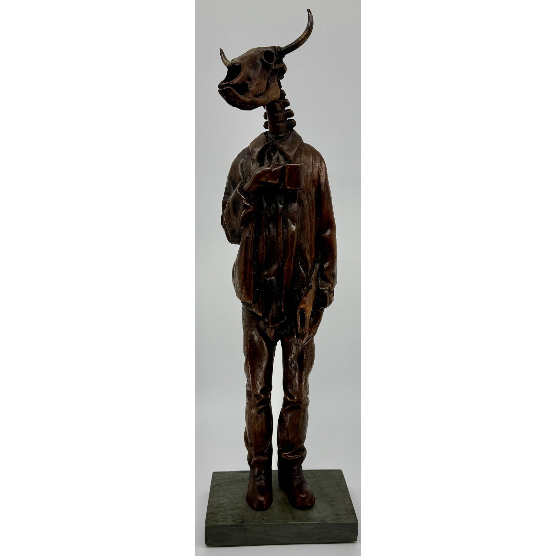 "Walnut Coffee Steer" - Joe Lupiani