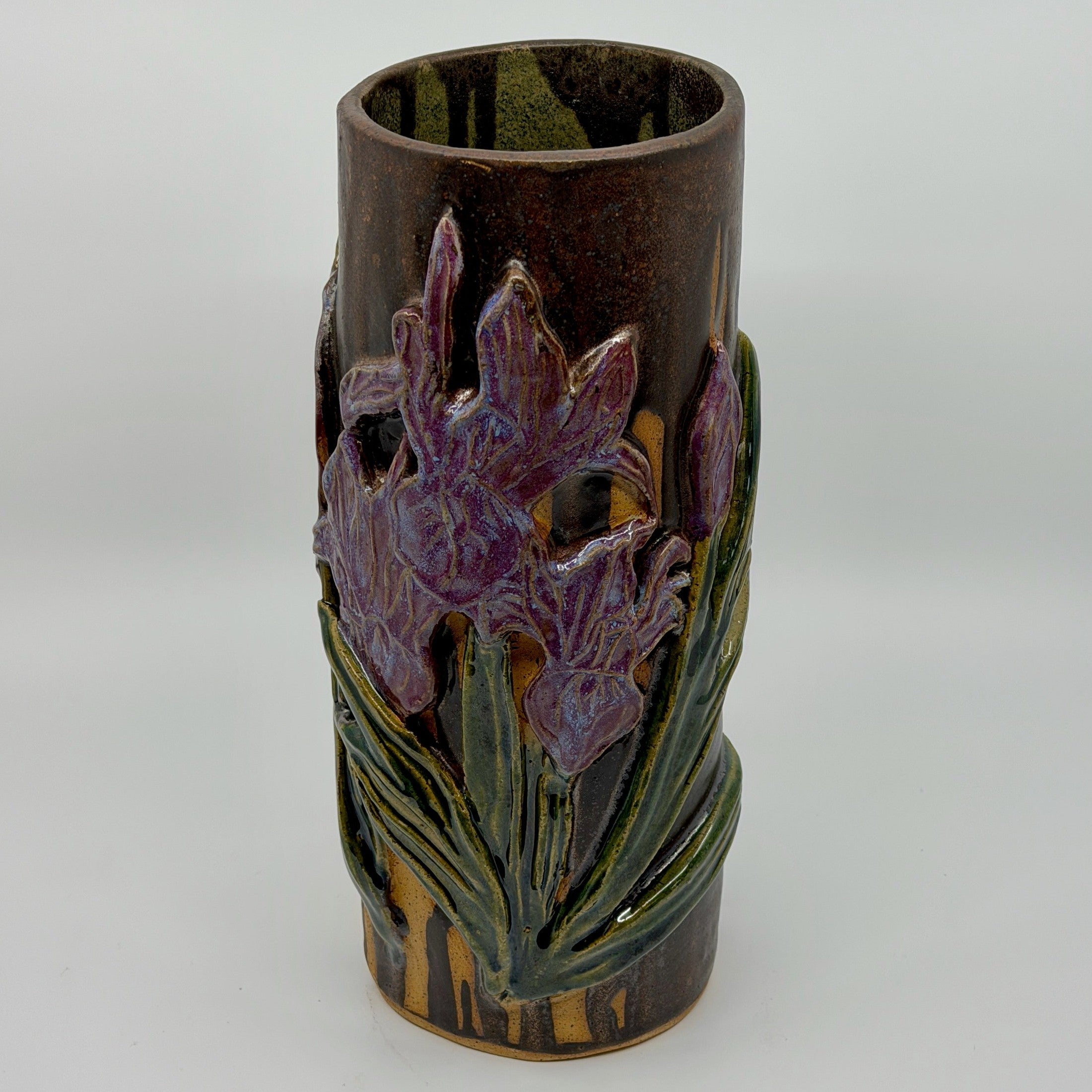Vase With Irises