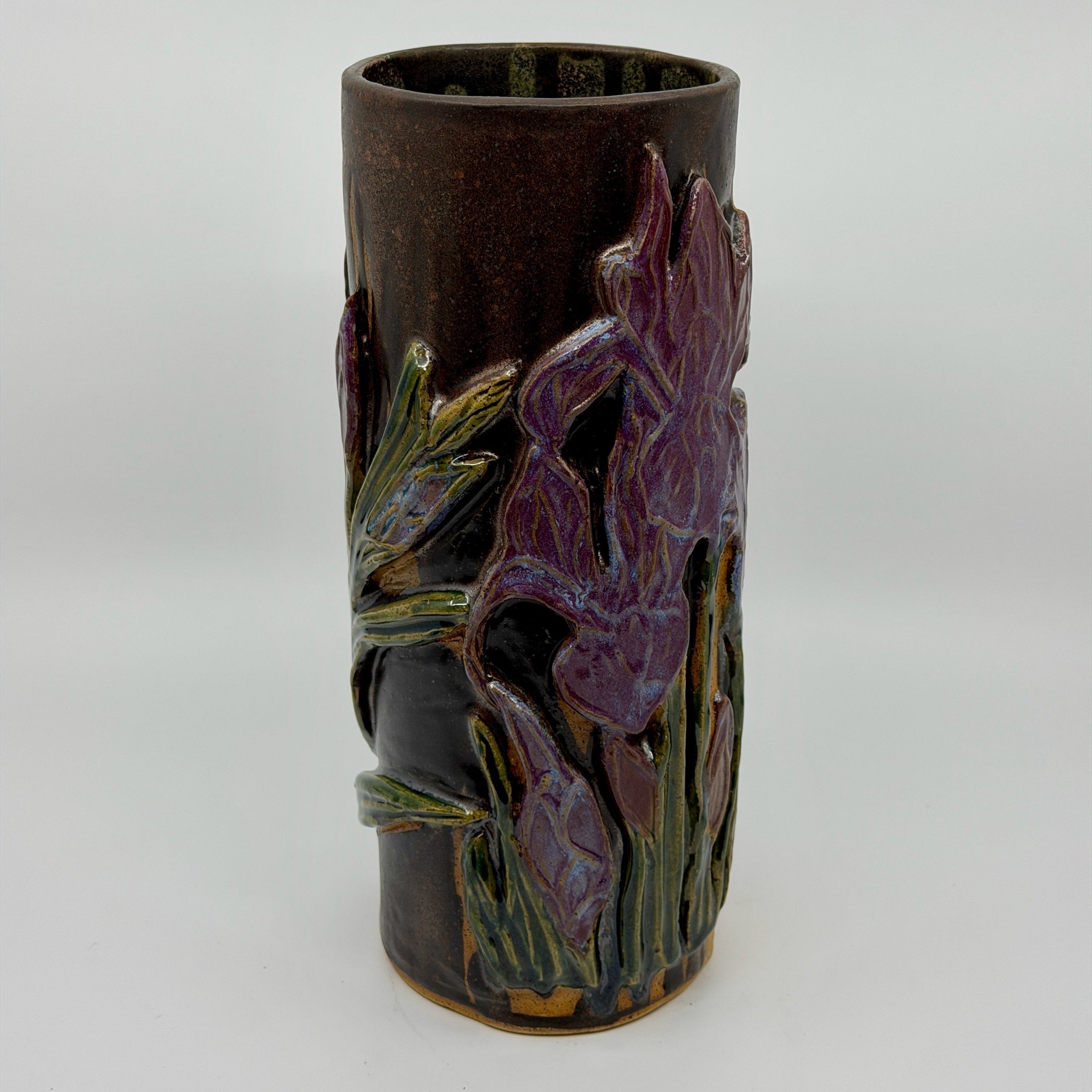Vase With Irises