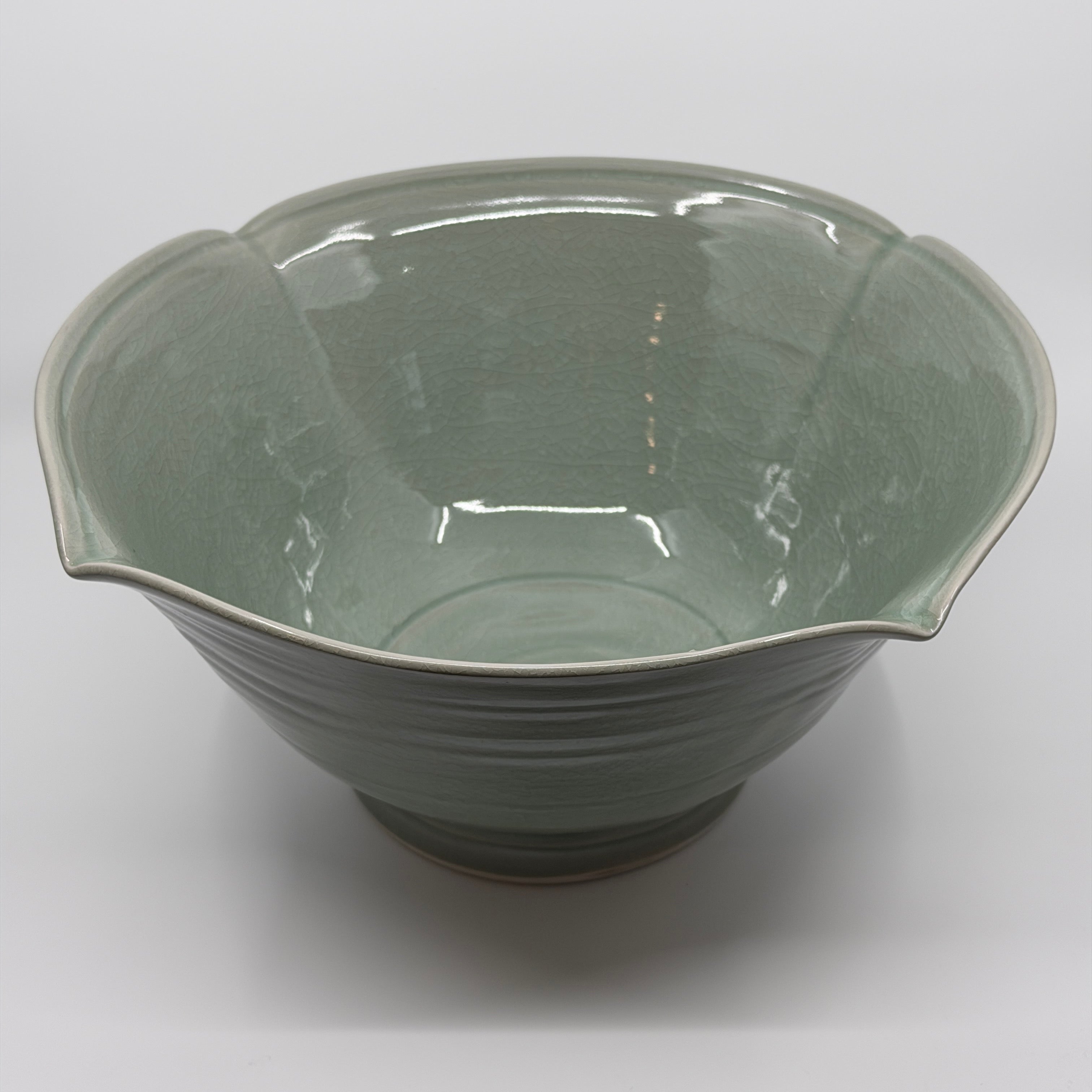 Simon Pearce Belmont CenterPiece (Celadon)