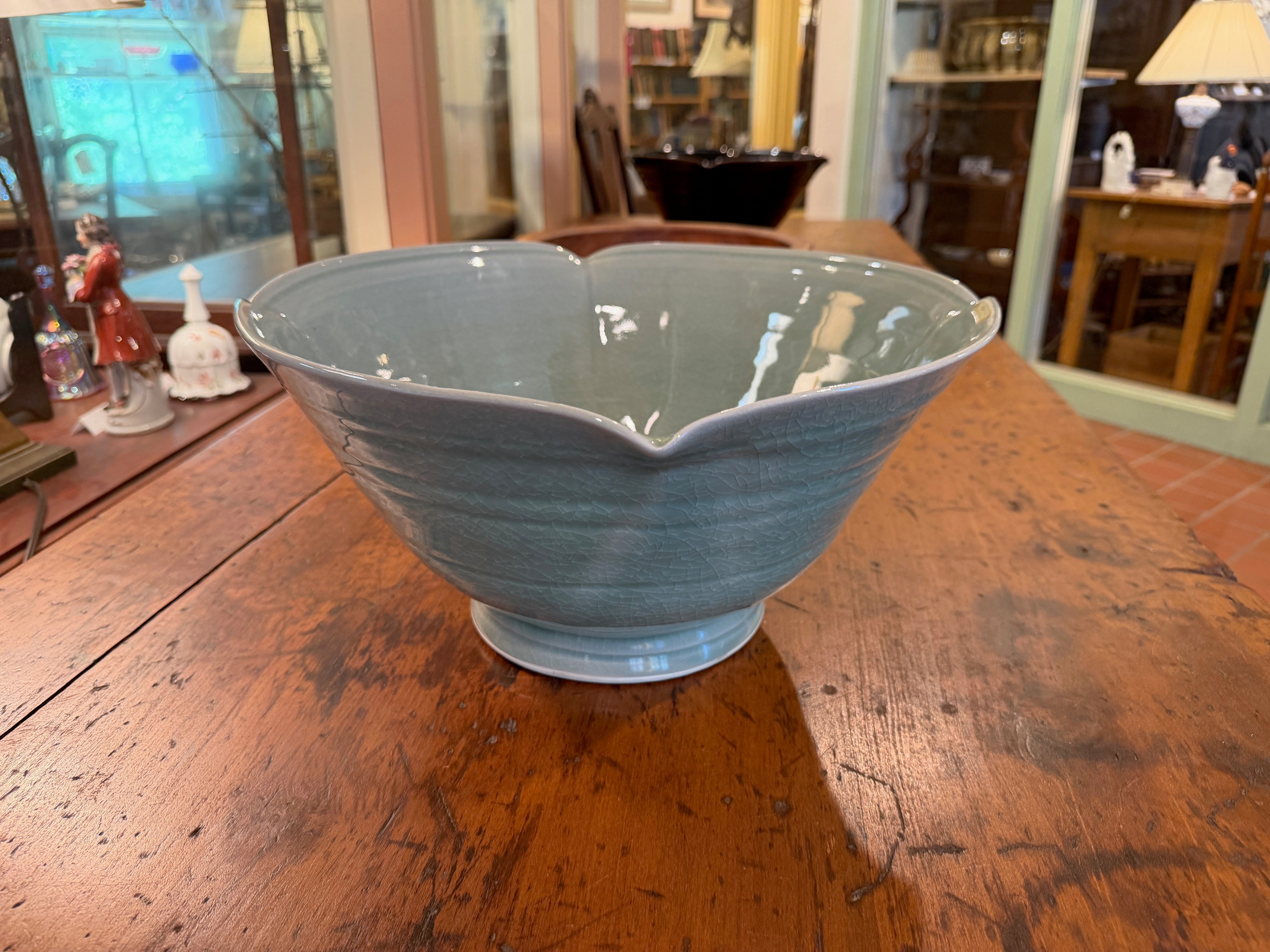 Simon Pearce Belmont CenterPiece (Celadon)