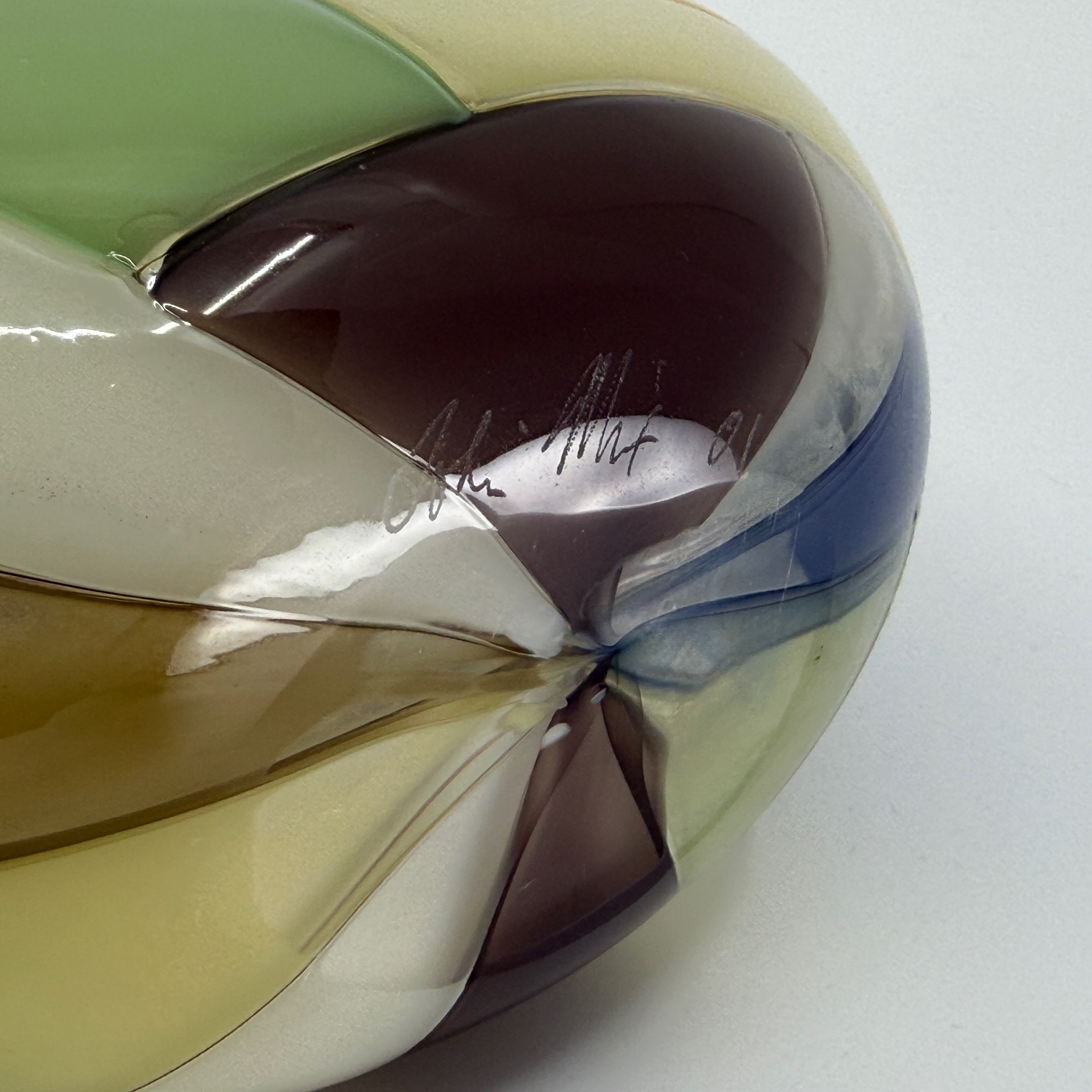 "Crazy Quilt" vase by Robin Mix