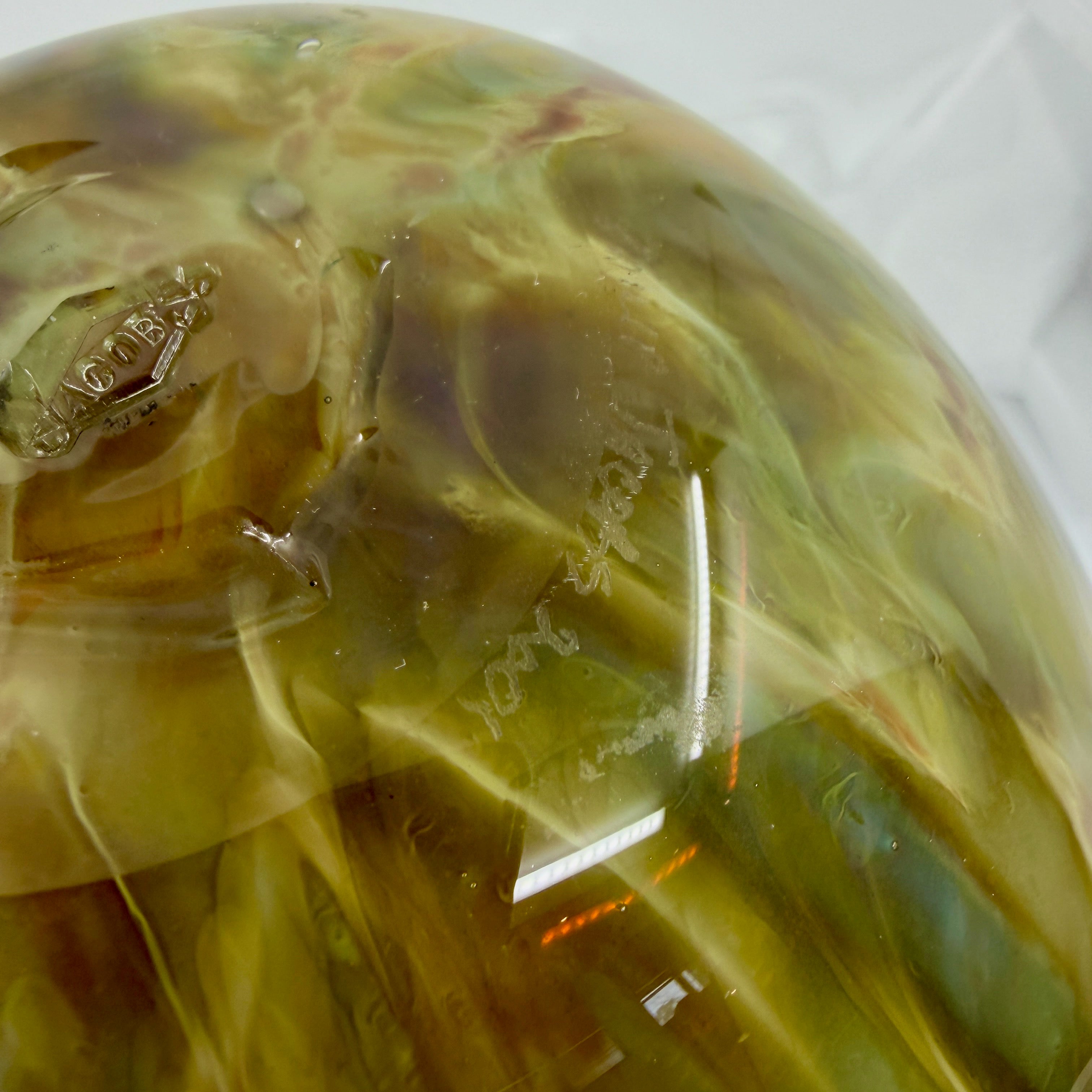 Earth and Fire Pattern Vase by Philip Jacobs