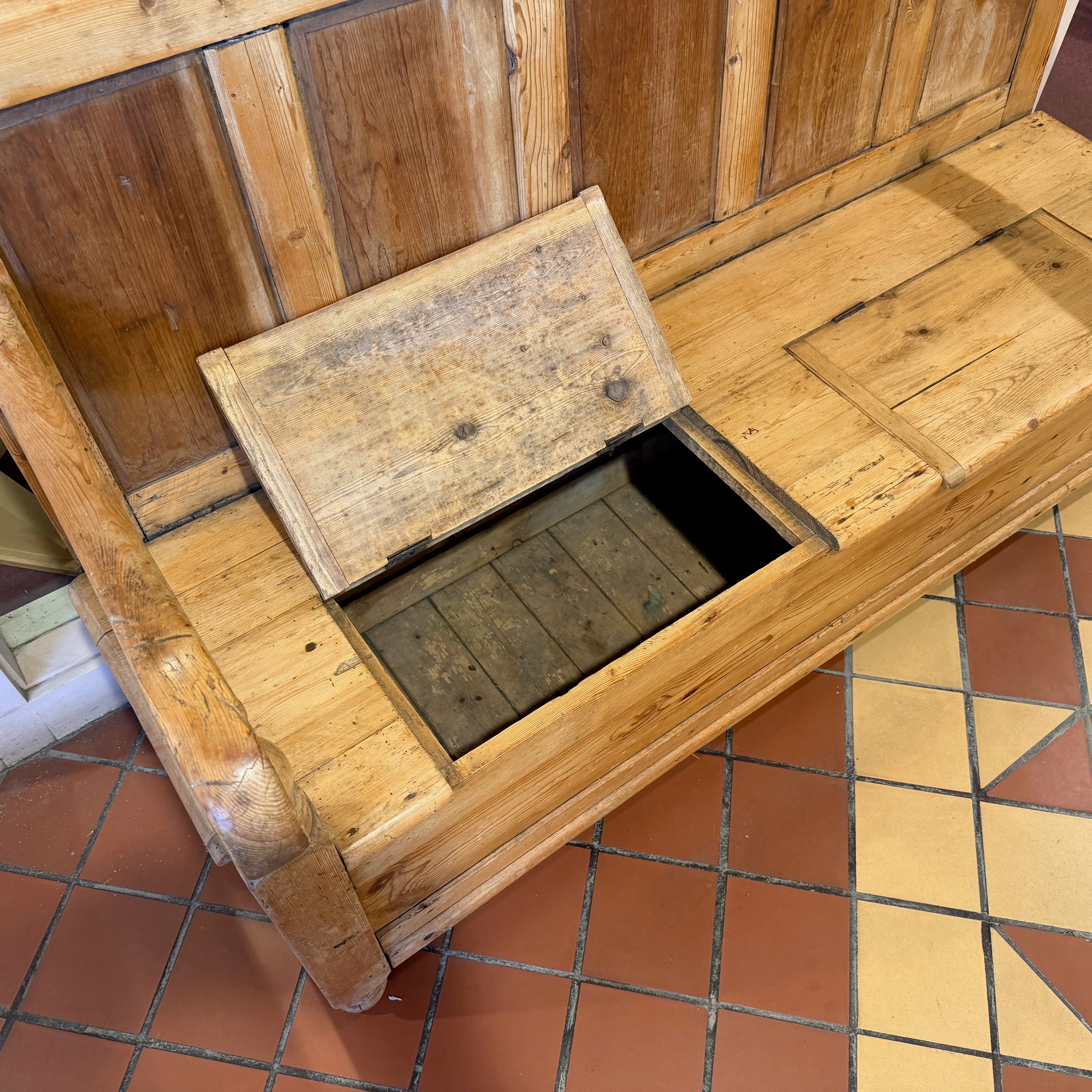 Irish Pine Hall Bench