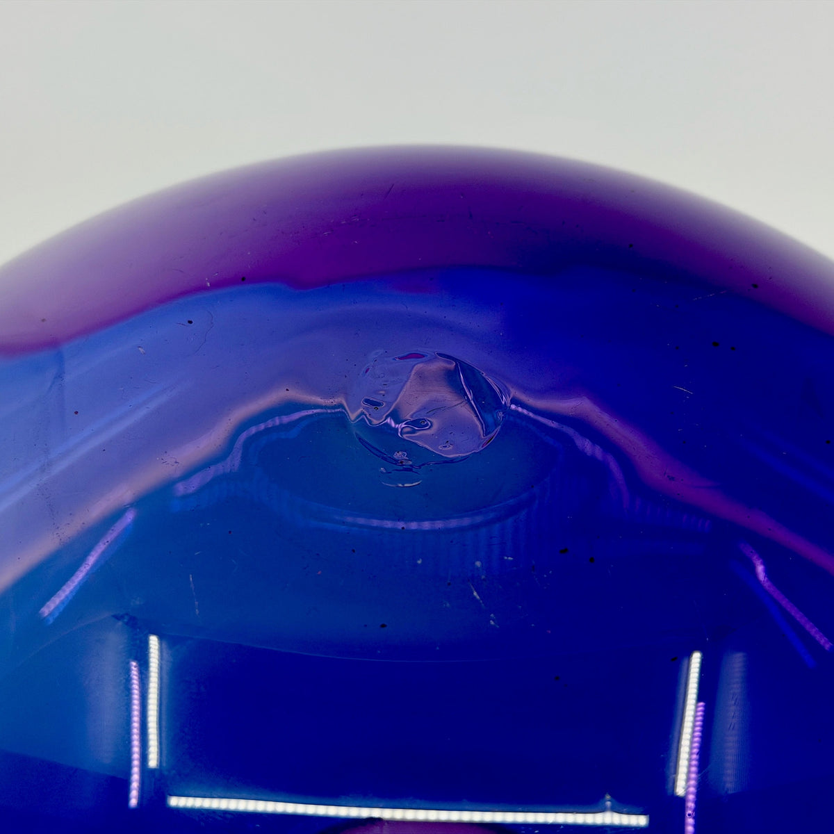 Large Blue and Purple Masterpiece Vase