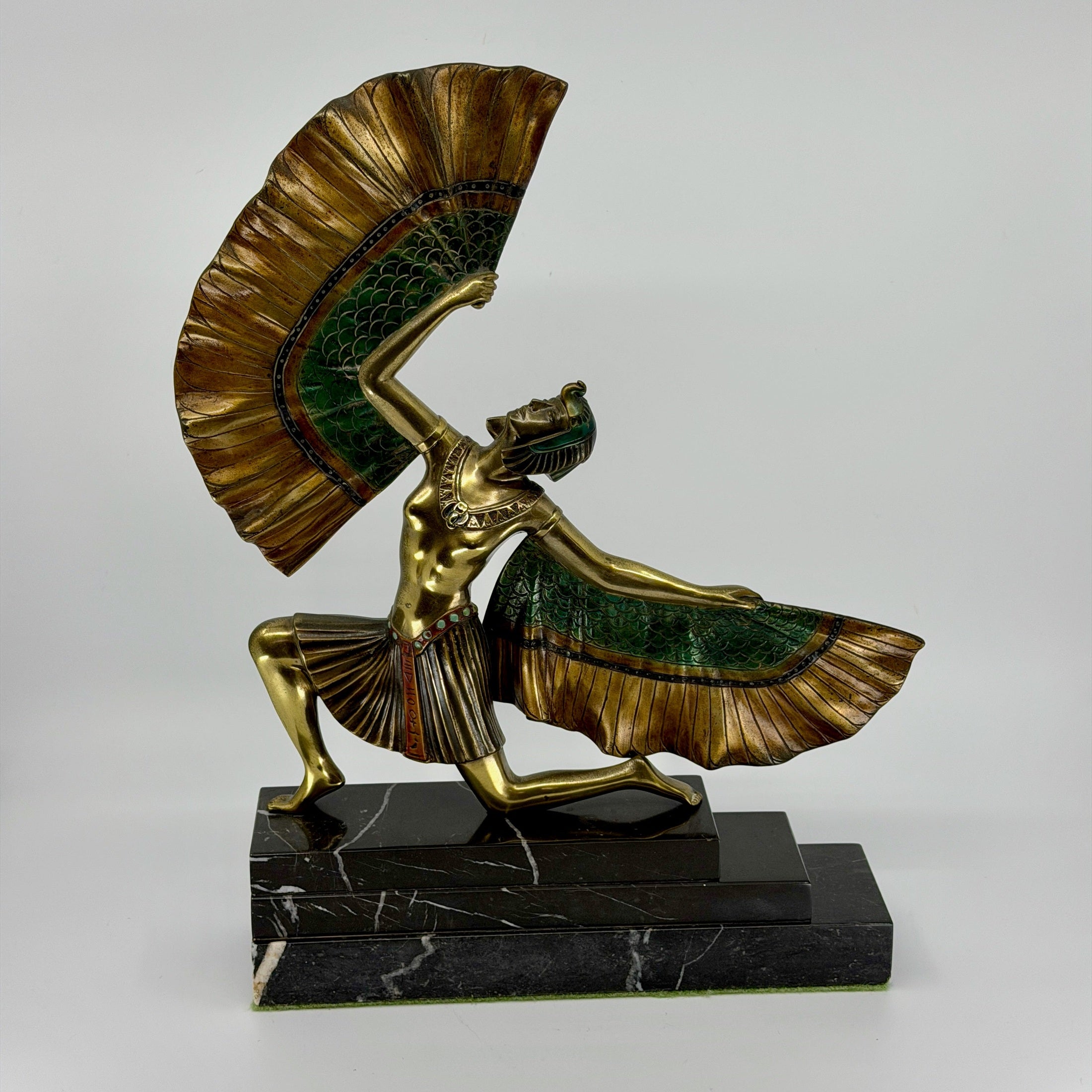 Egyptian Dancer in Bronze