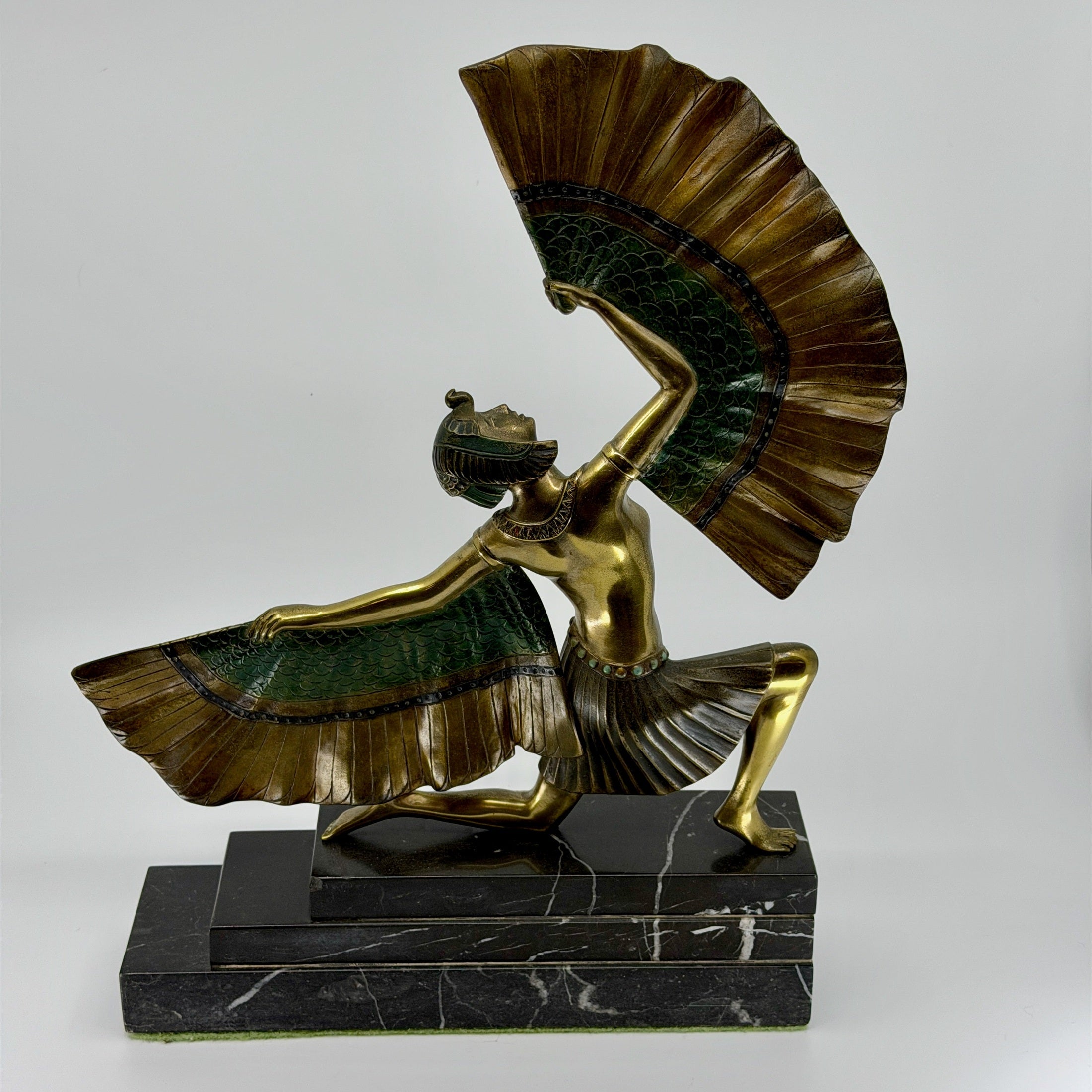 Egyptian Dancer in Bronze