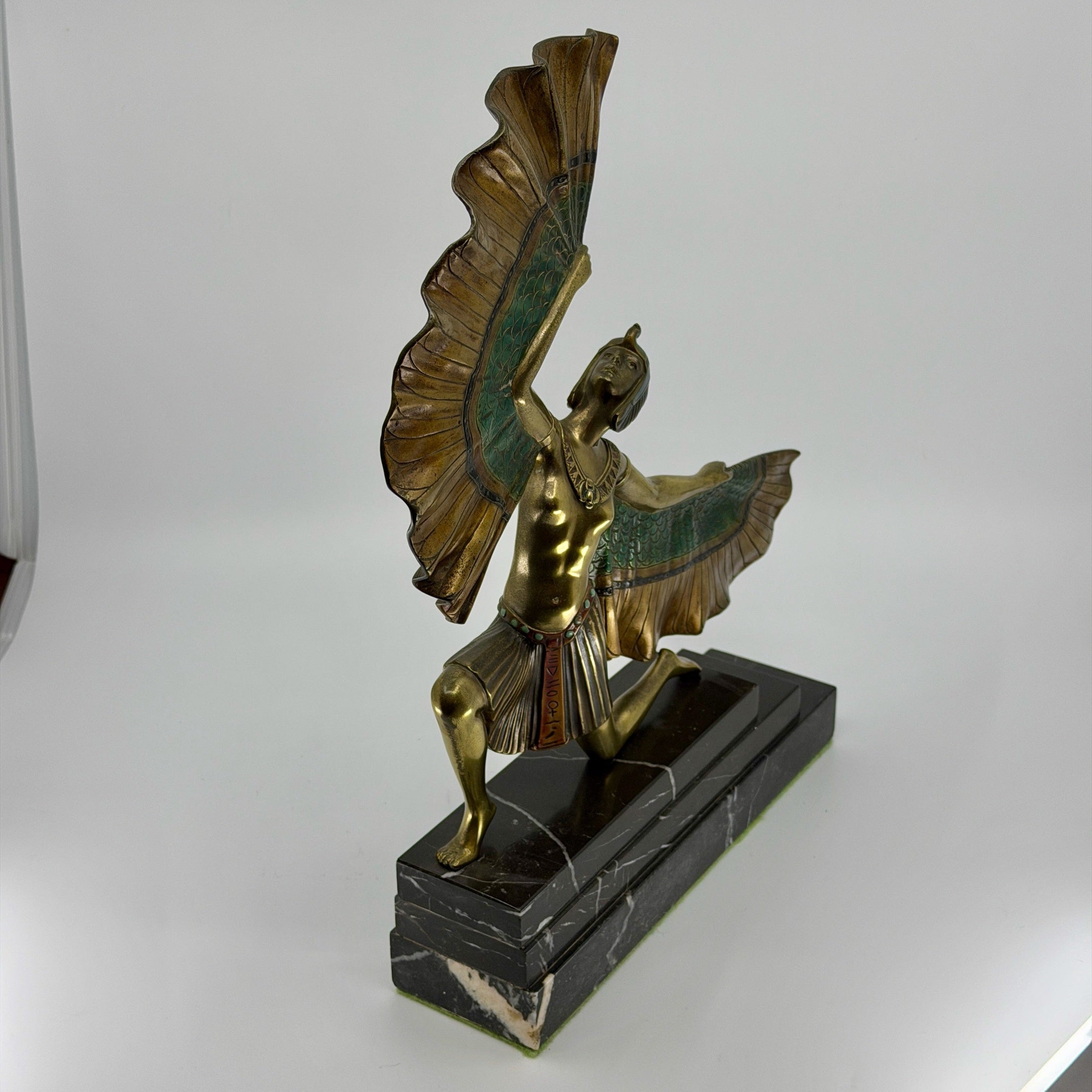 Egyptian Dancer in Bronze