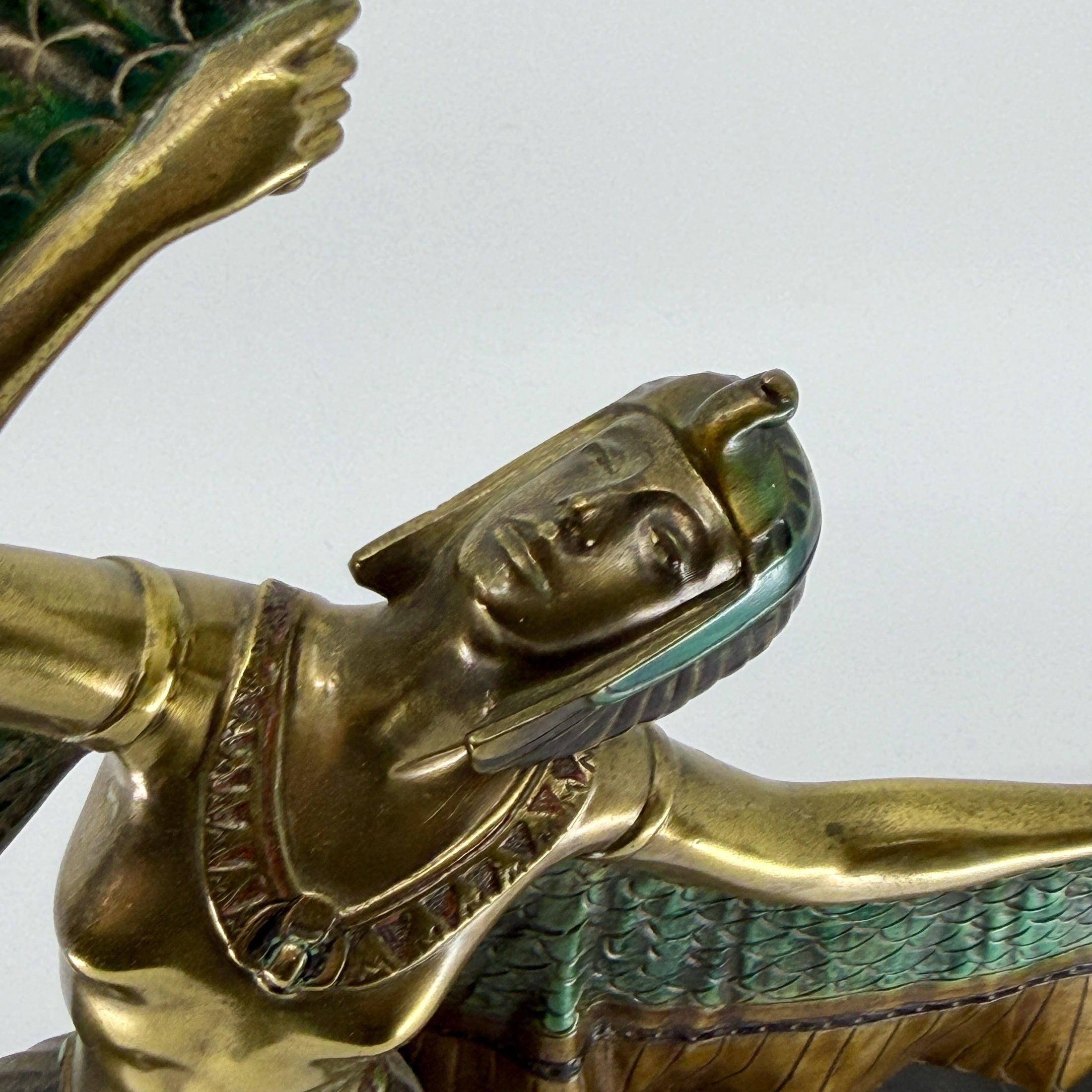 Egyptian Dancer in Bronze