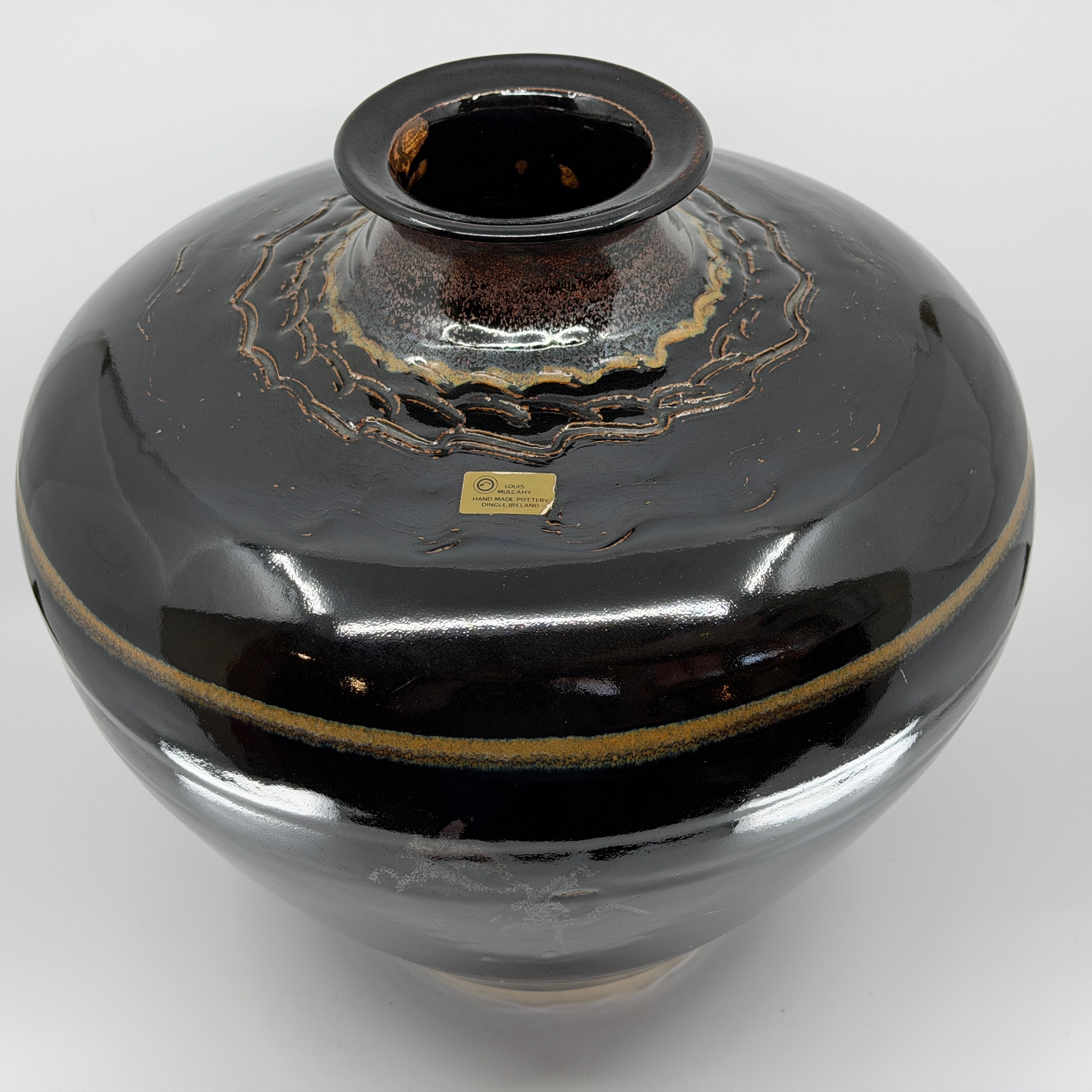 Louis Mulcahy Large Urn 14inch