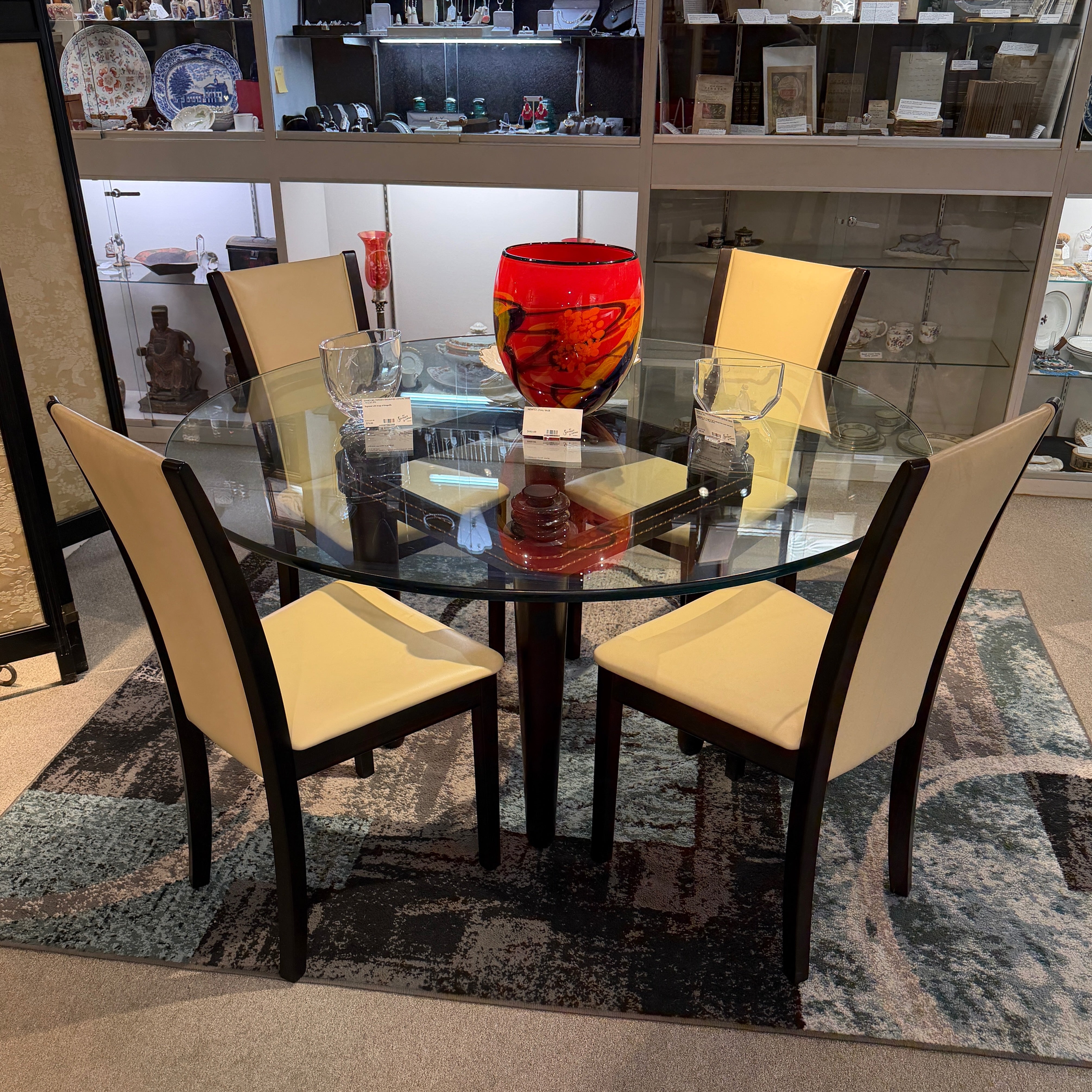 Bruce Kaiser / Montage Telegraph Table & Skovby Chair set