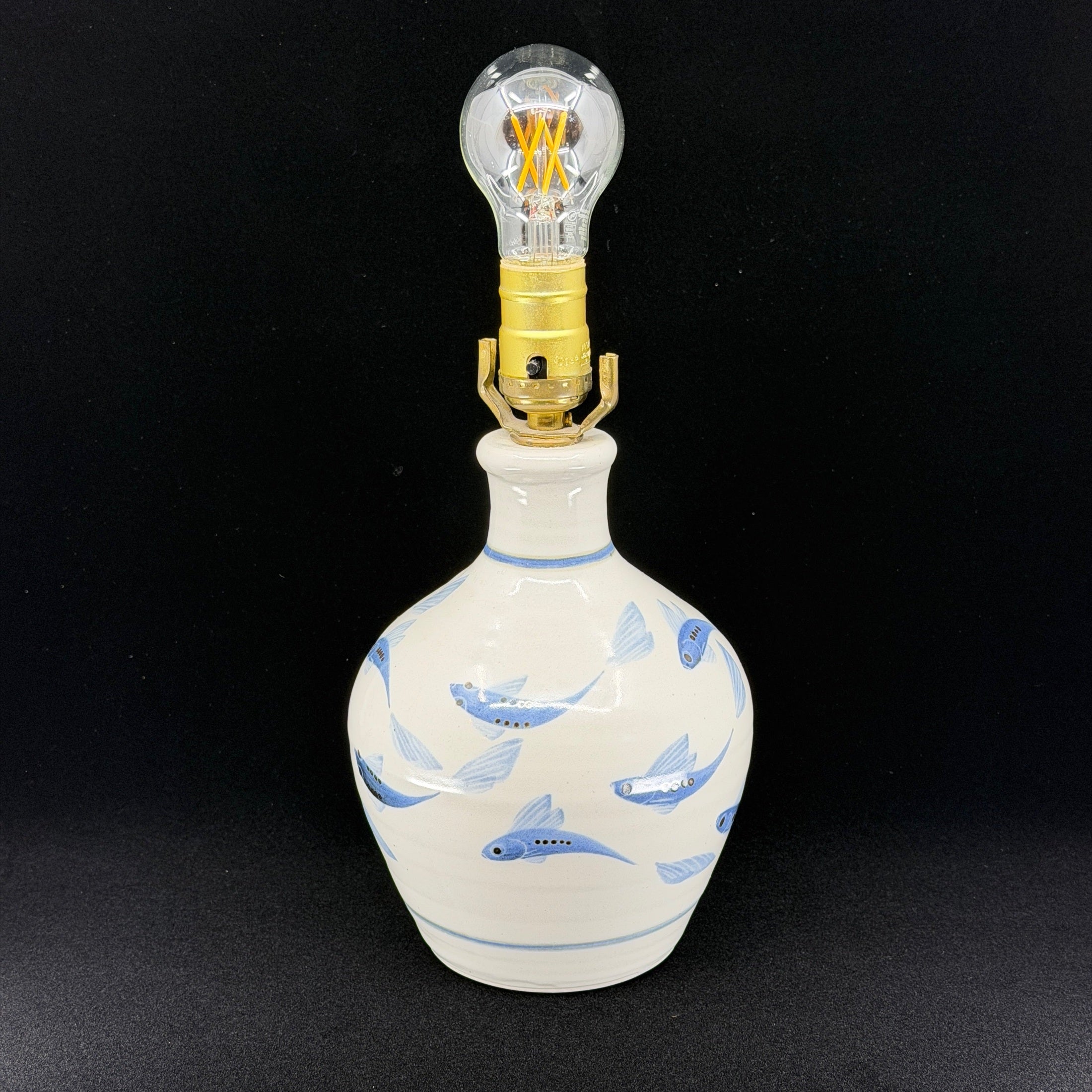 Simon Pearce Lamp
