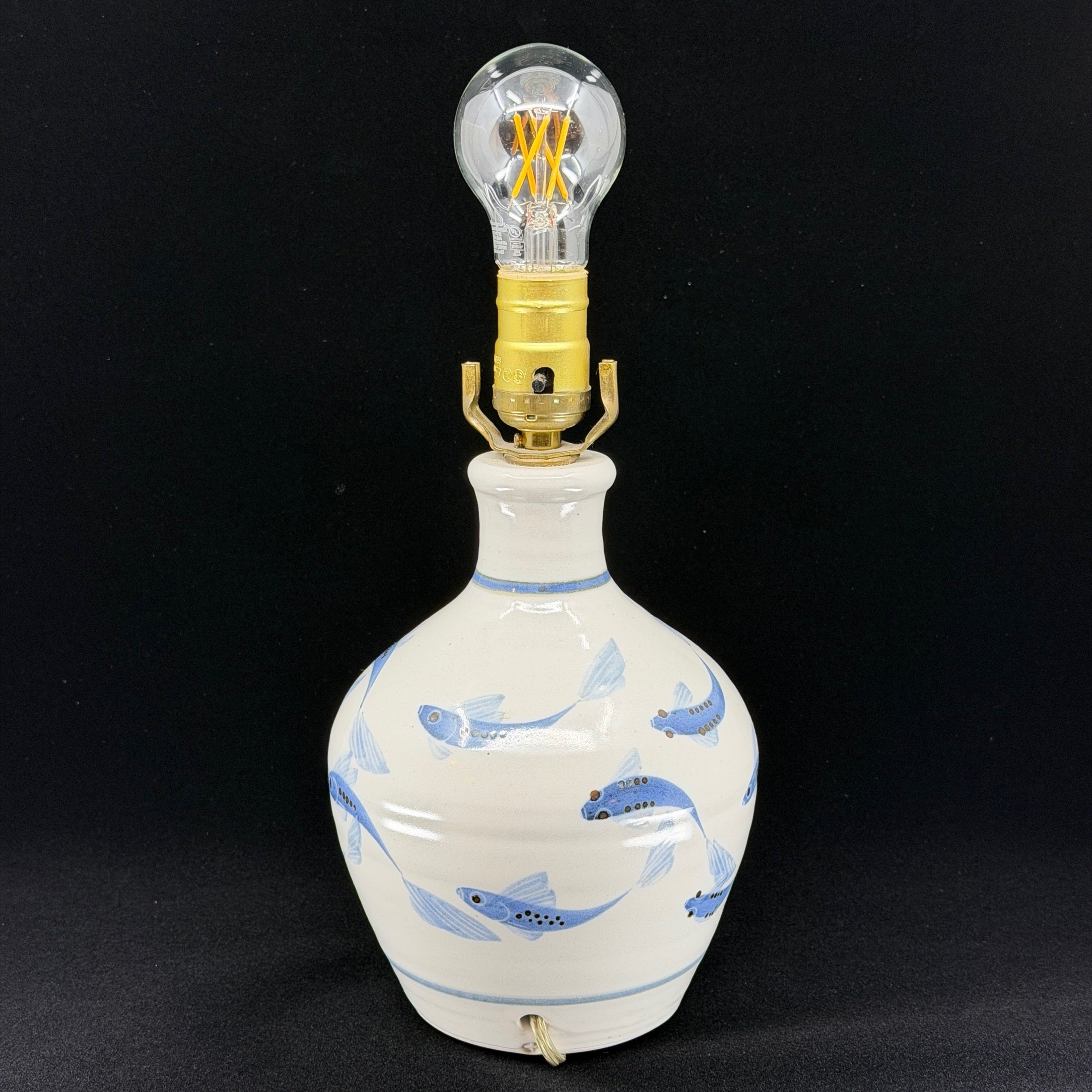 Simon Pearce Lamp