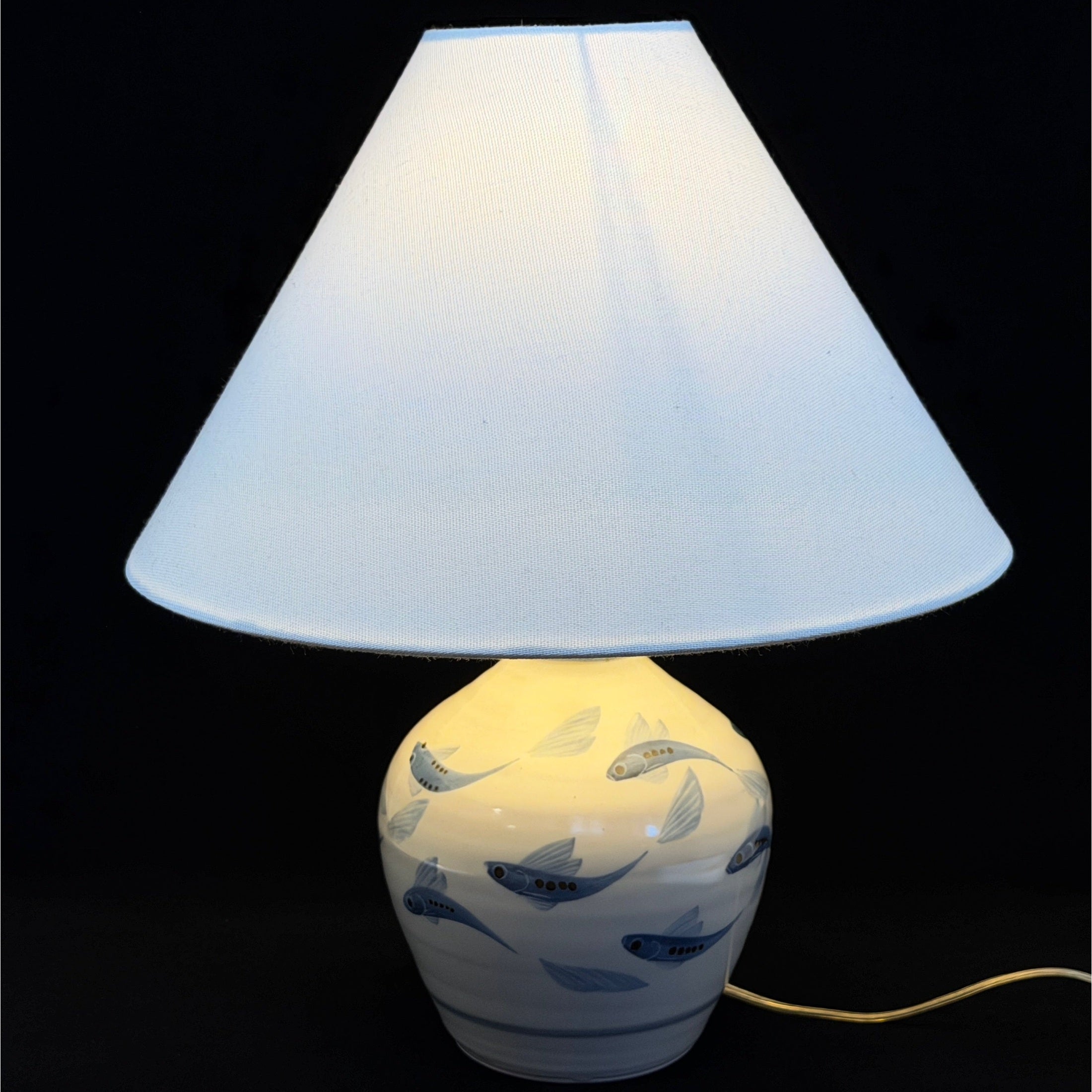 Simon Pearce Lamp