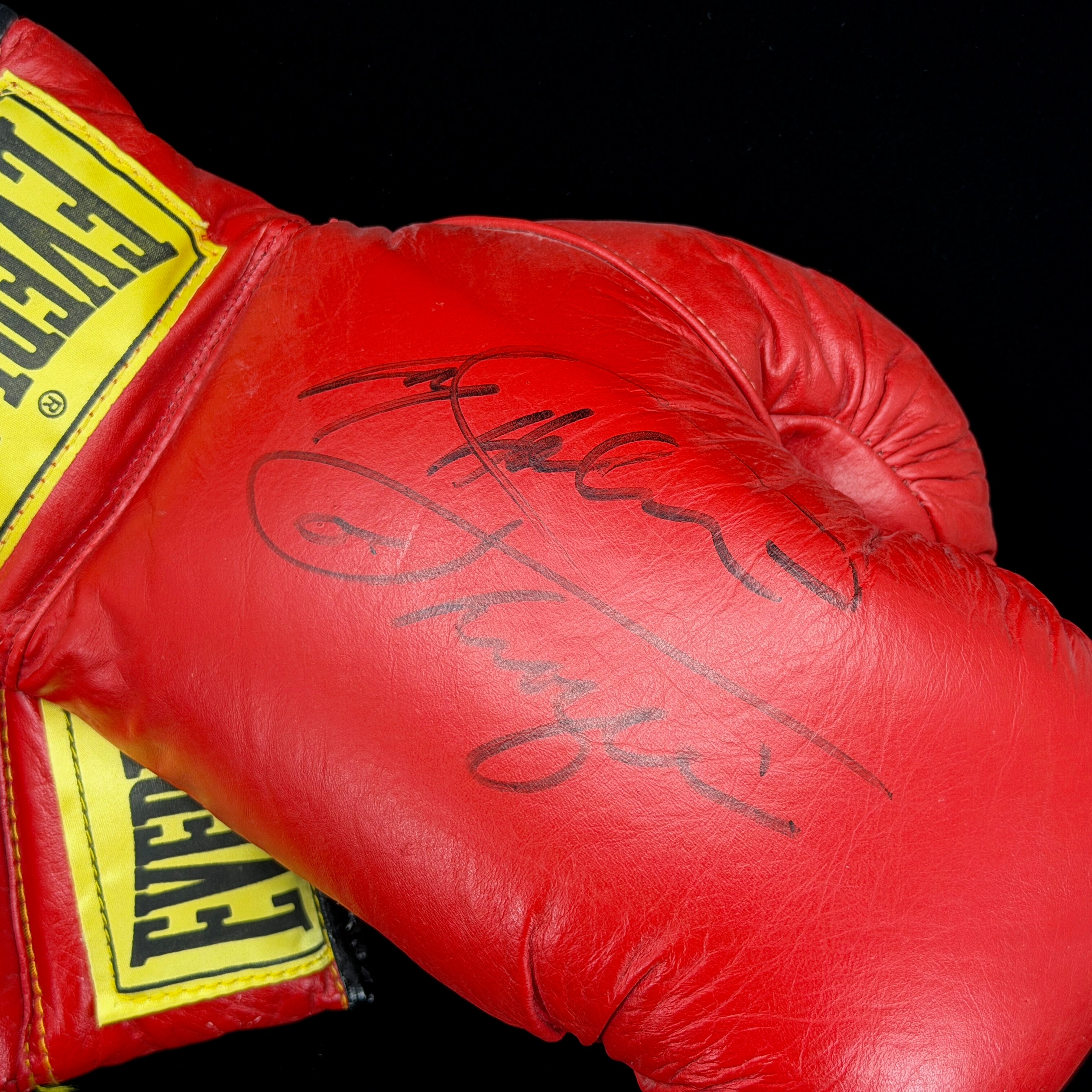 Signed Boxing Glove Pair (Ali, Frasier, Holmes)