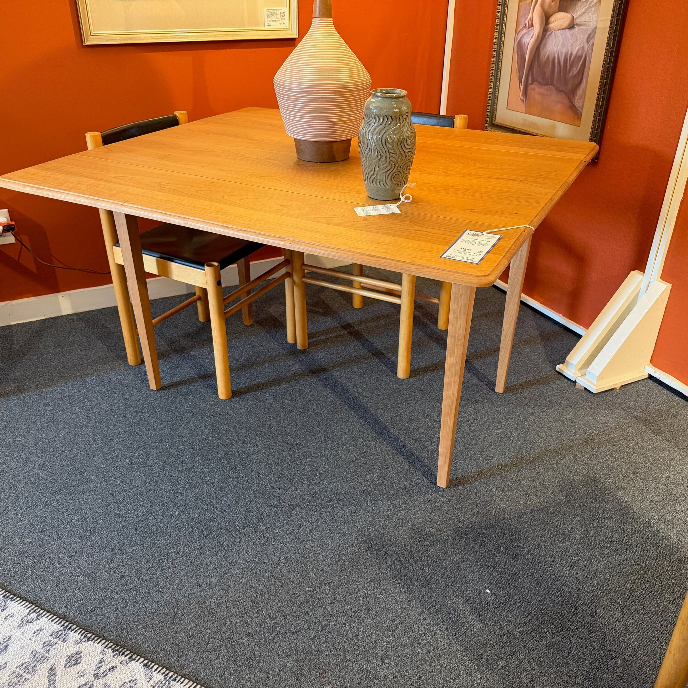 Cherry Drop Leaf Table