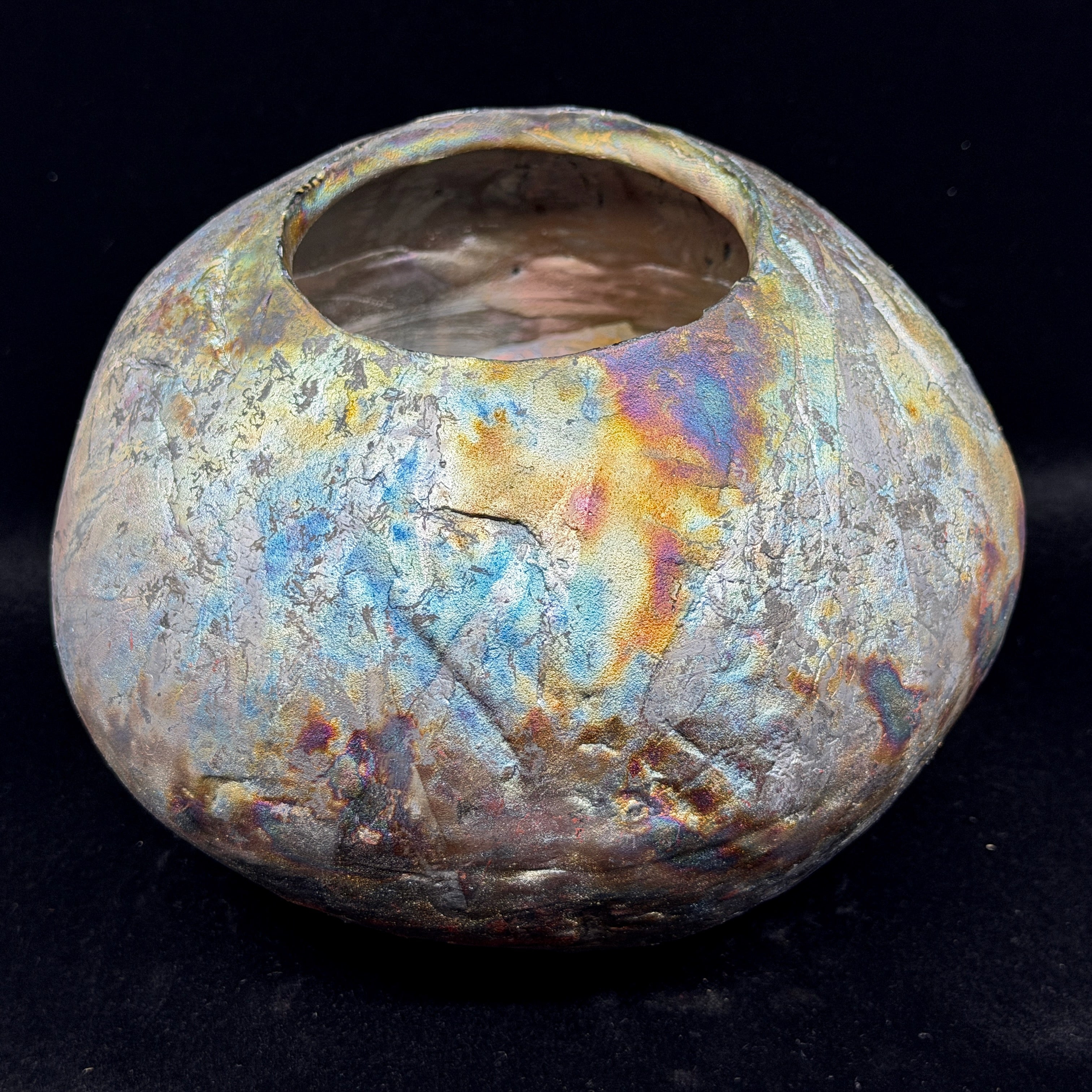 Medium Blue Vessel Blue / Green / Black