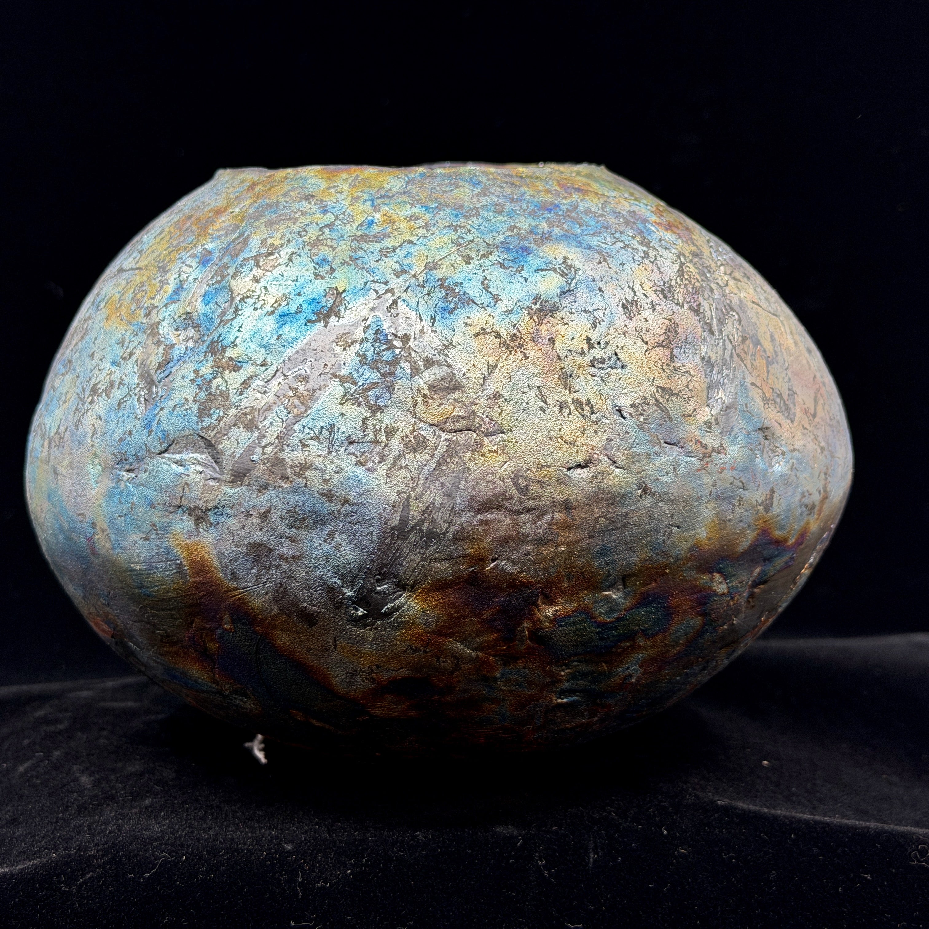 Medium Blue Vessel Blue / Green / Black