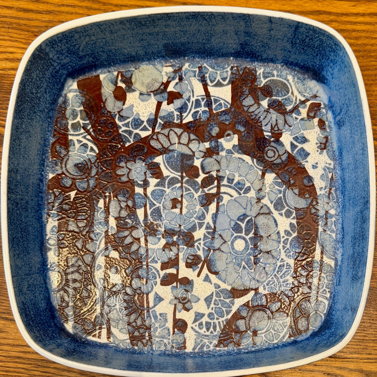 Large Fajance Baca Dish 780/2885