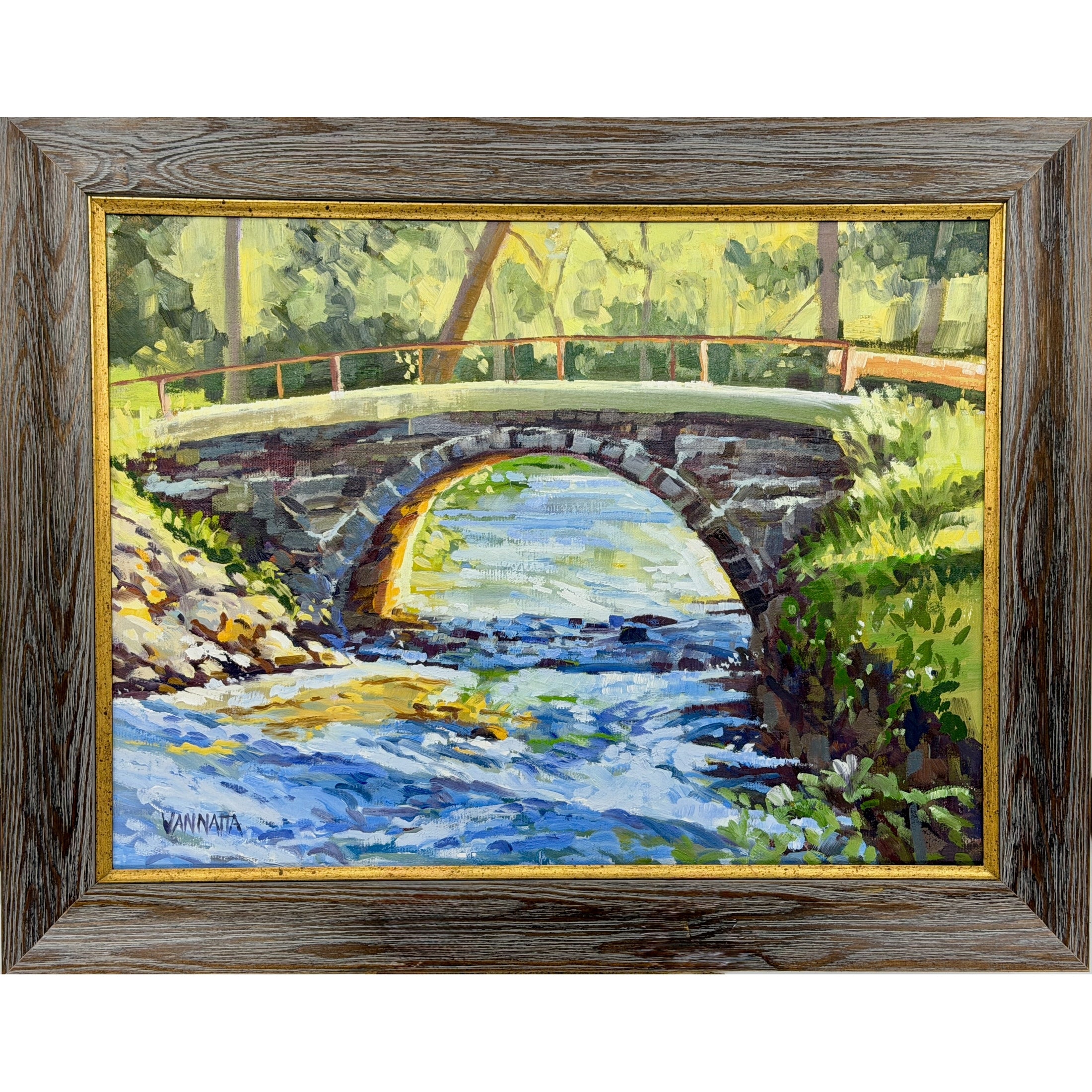 "Stone Bridge, South Woodstock VT"