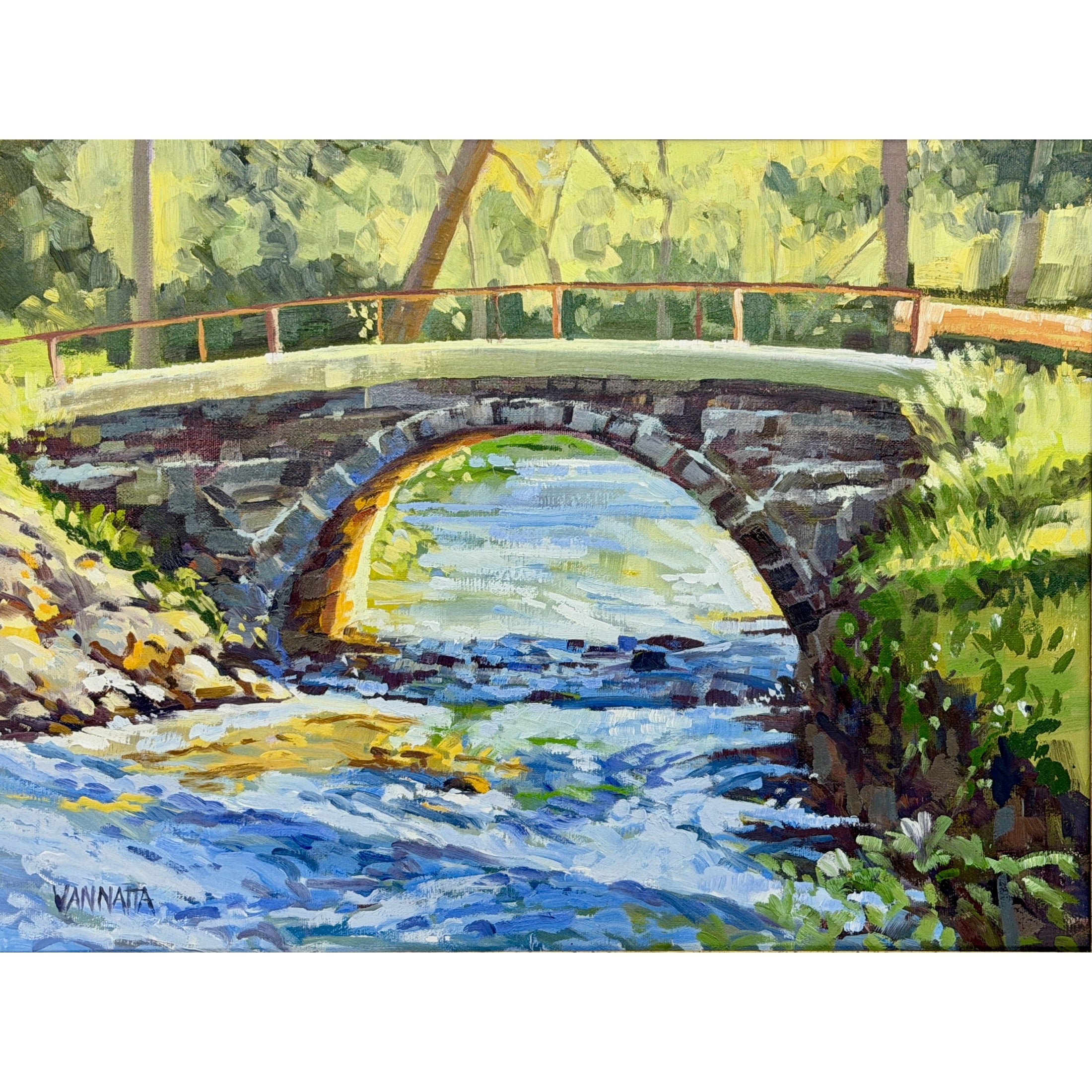 "Stone Bridge, South Woodstock VT"