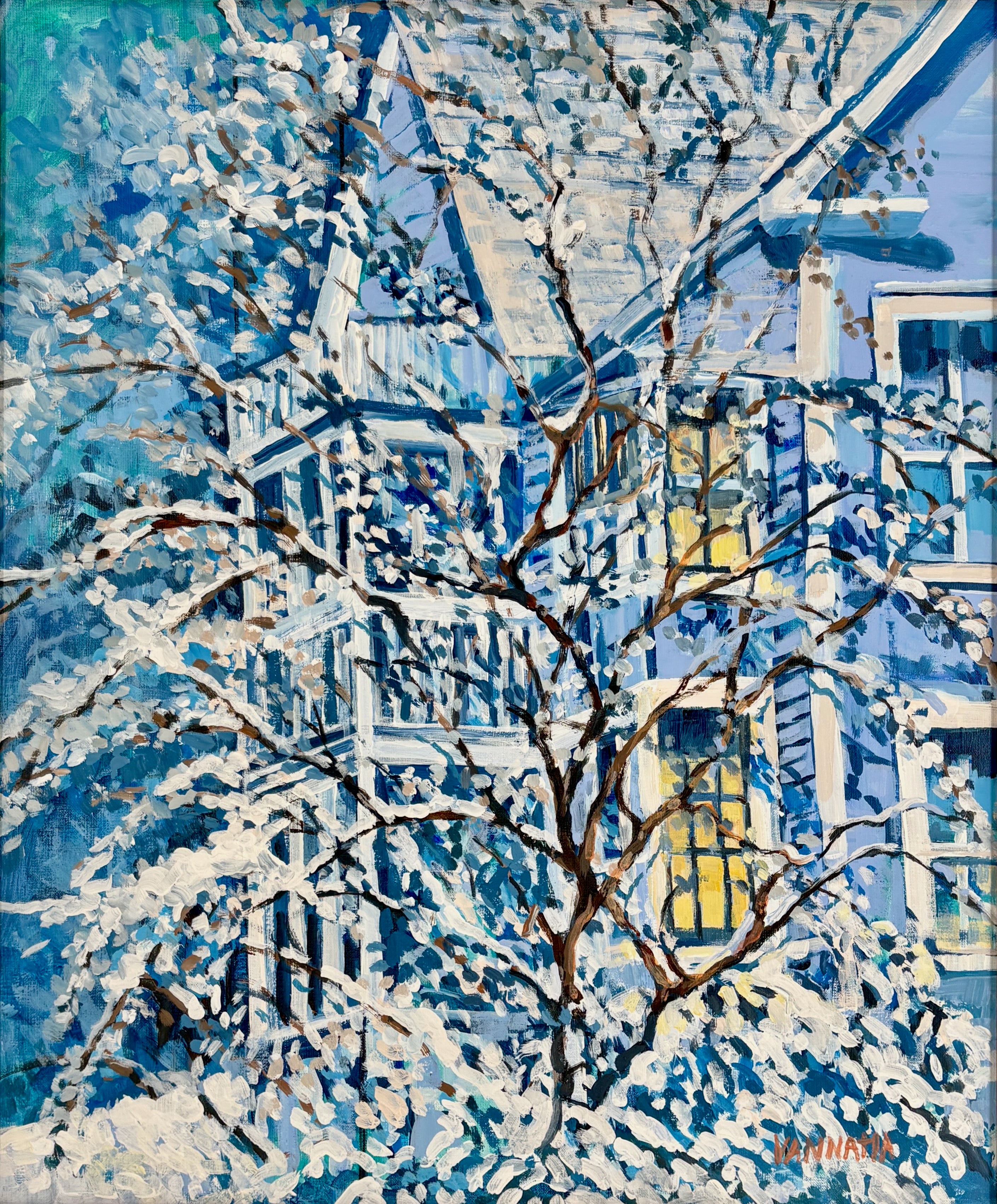 "Blue Light OF Winter" - Lynn VanNatta