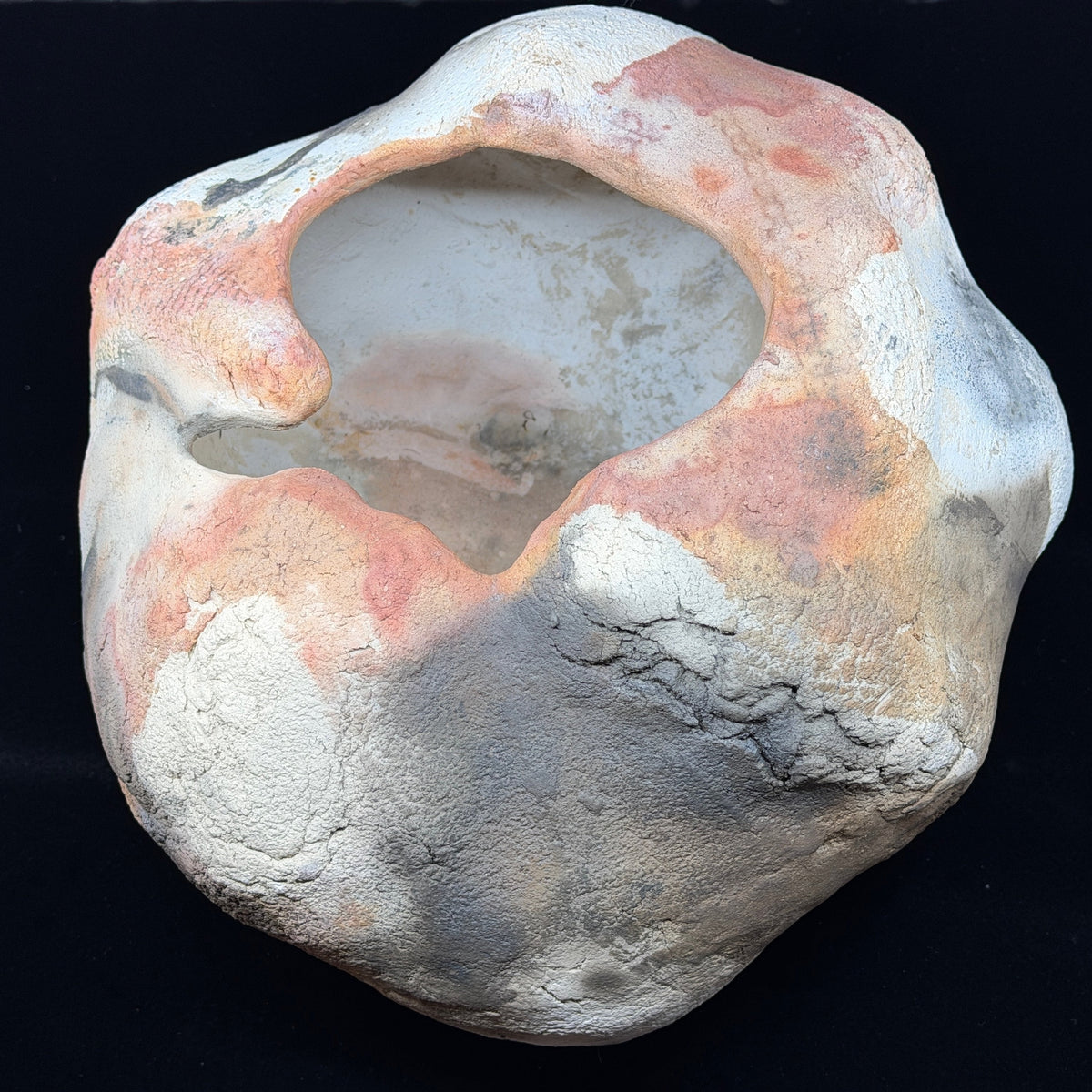 Large Pit Fired "Fungi"