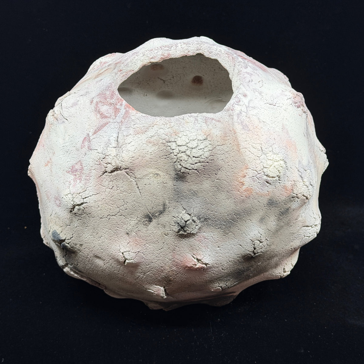 Pit Fired "Erosion" Vessel